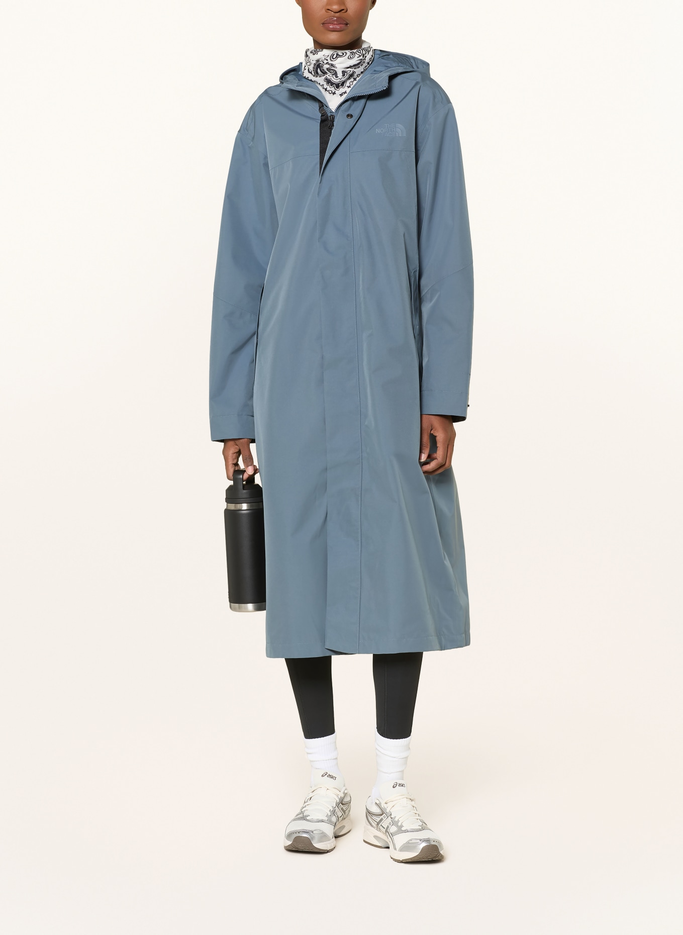 THE NORTH FACE Regenmantel NUKABI: HELLBLAU