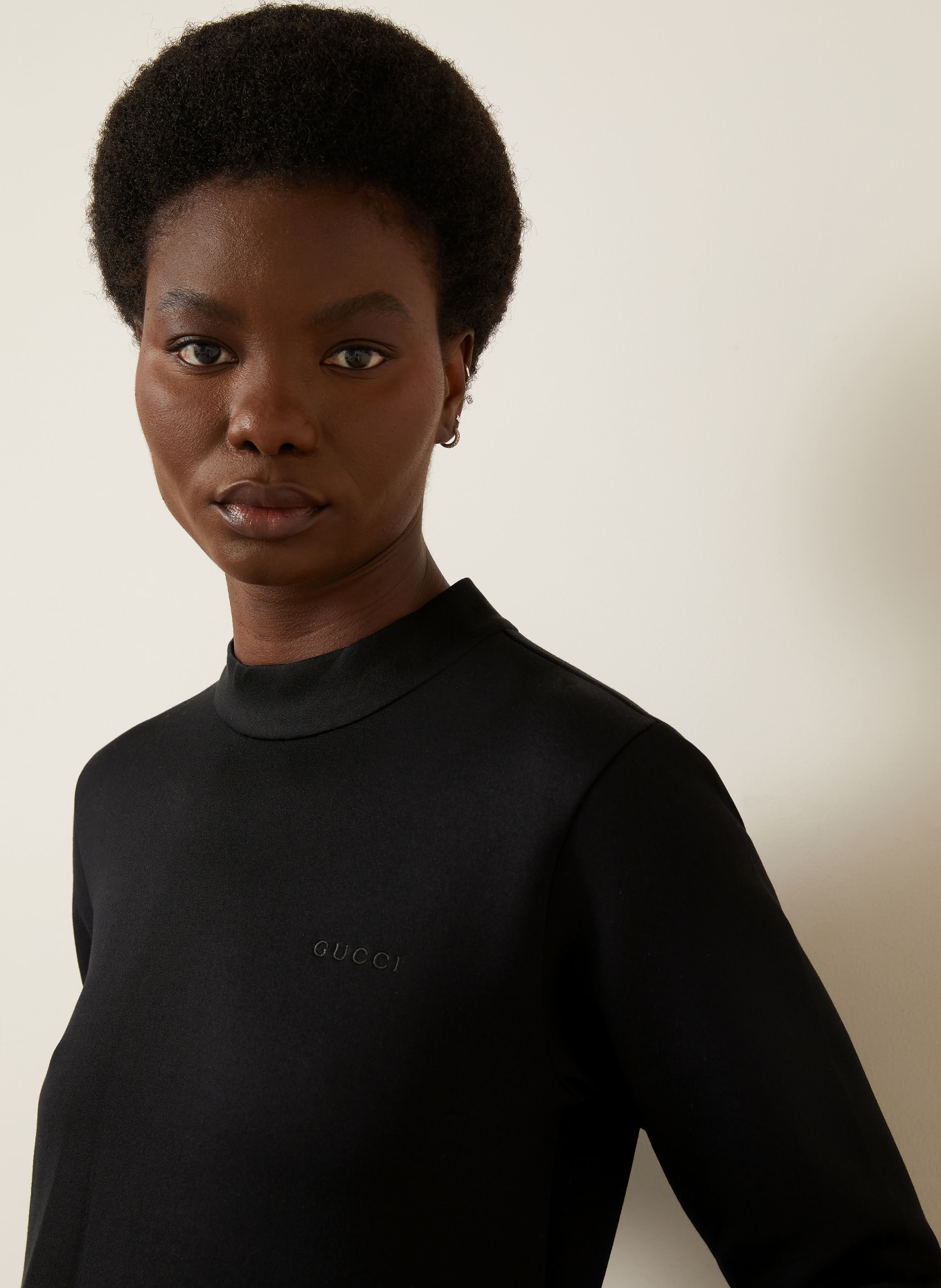 GUCCI Sweatkleid: SCHWARZ