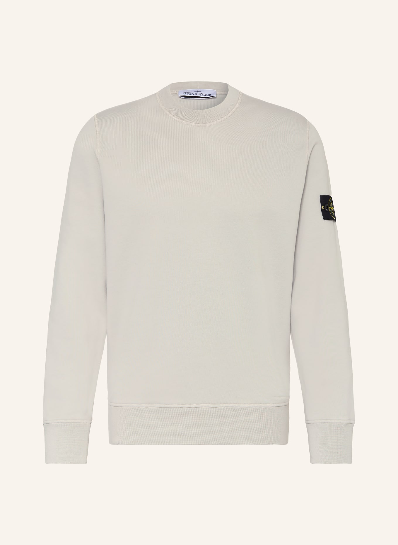 STONE ISLAND sweatshirt: LICHTGRIJS
