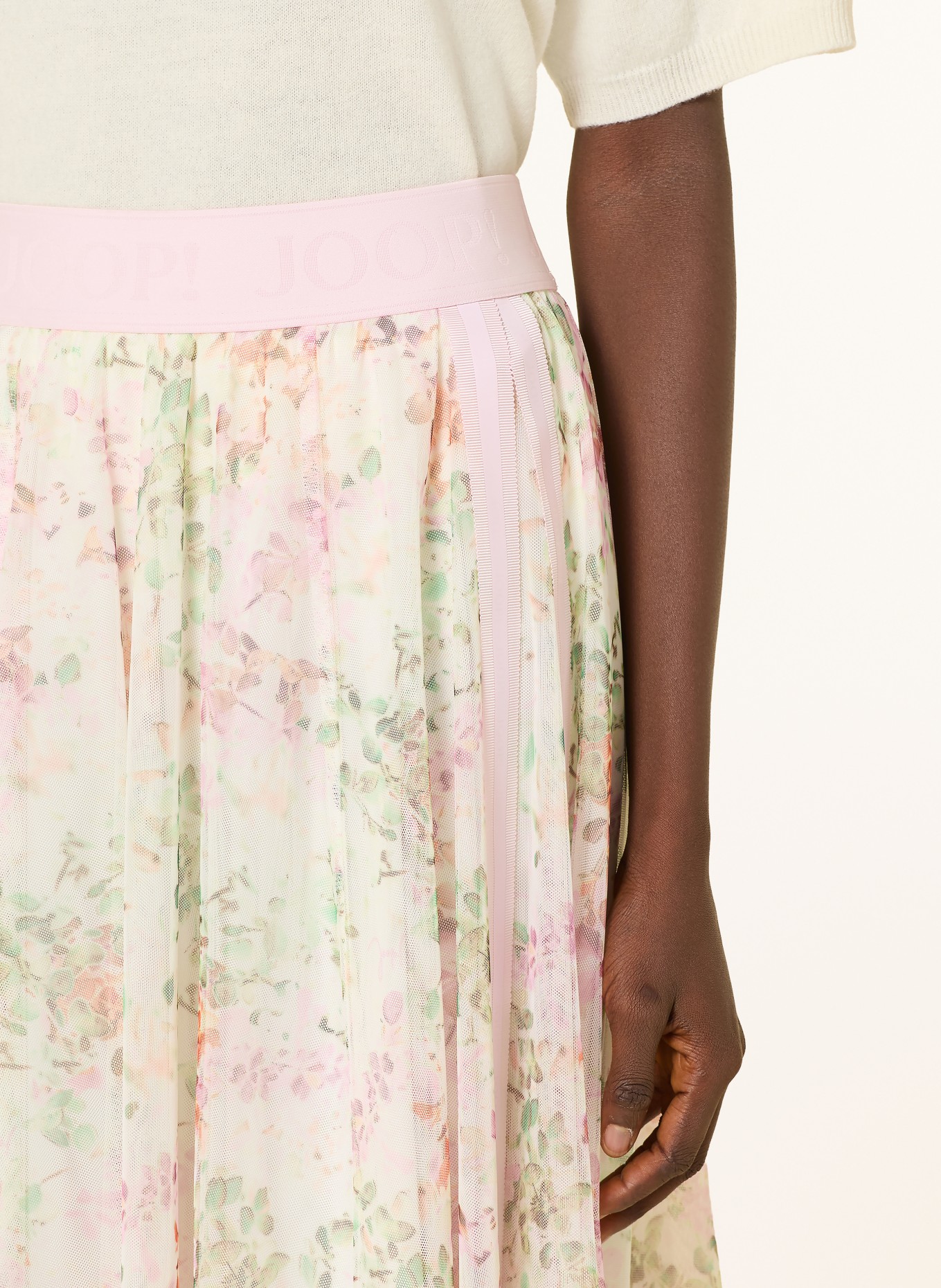 JOOP! Tüllrock: ECRU / ROSA / GRÜN