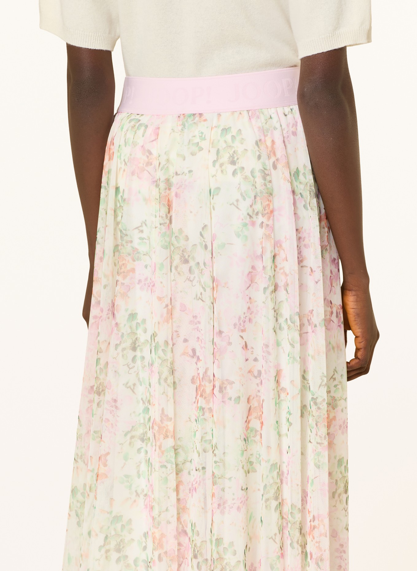 JOOP! Tüllrock: ECRU / ROSA / GRÜN