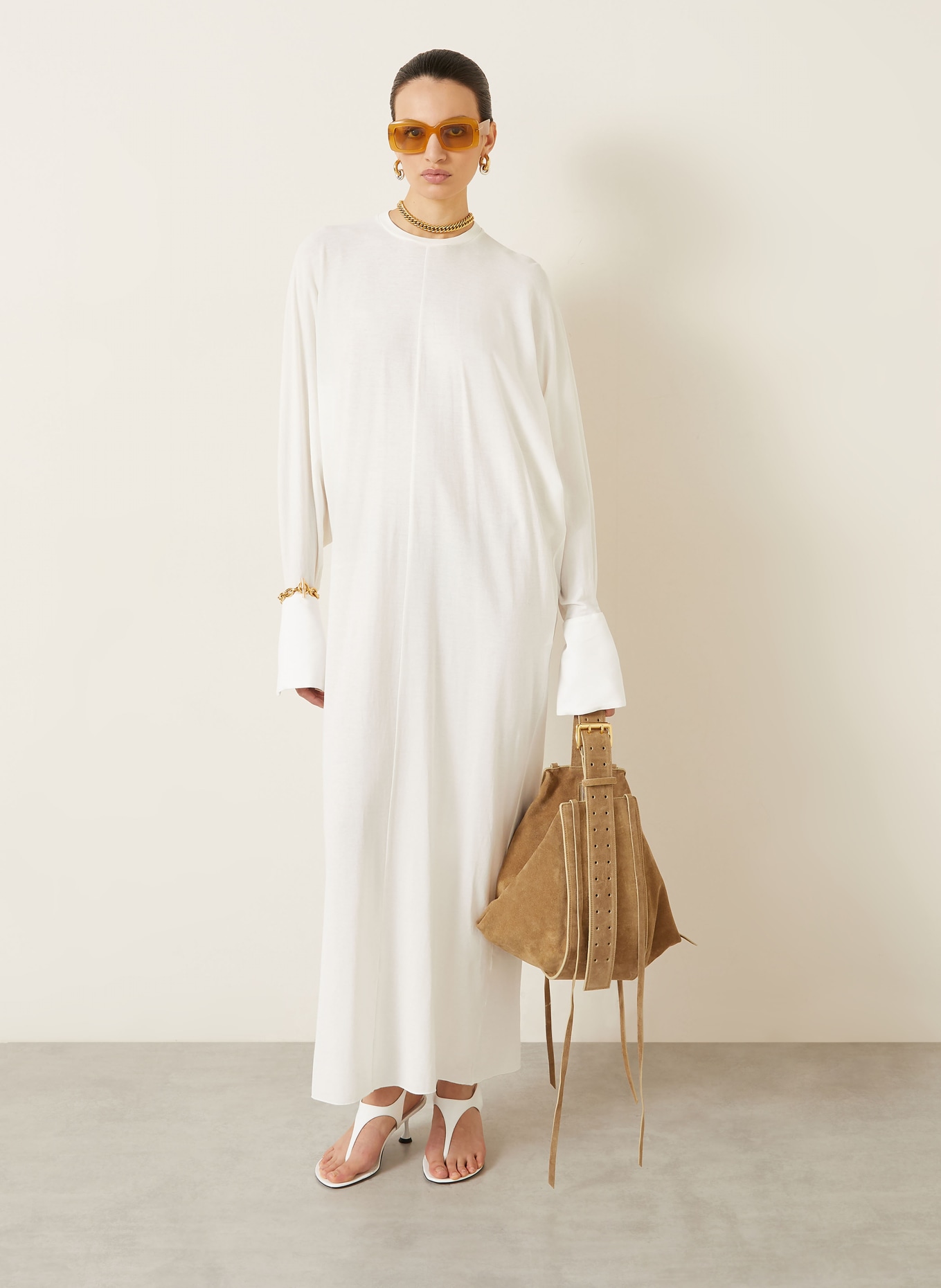 RADICA STUDIO Shoulder bag AMACA MAXI: CAMEL