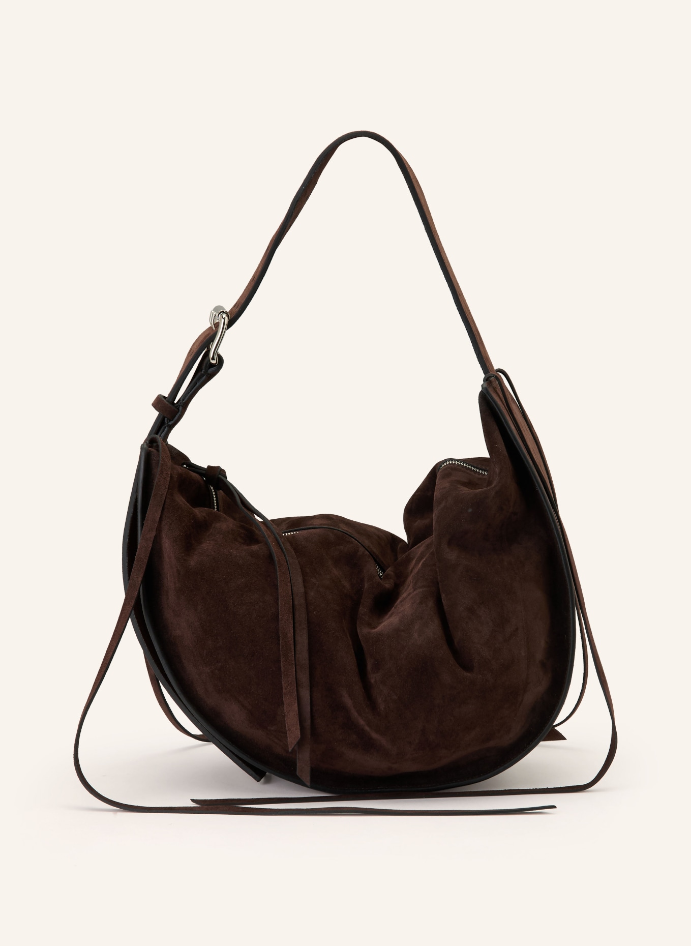 RADICA STUDIO Sac à bandoulière AMACA MAXI: MARRON FONCÉ