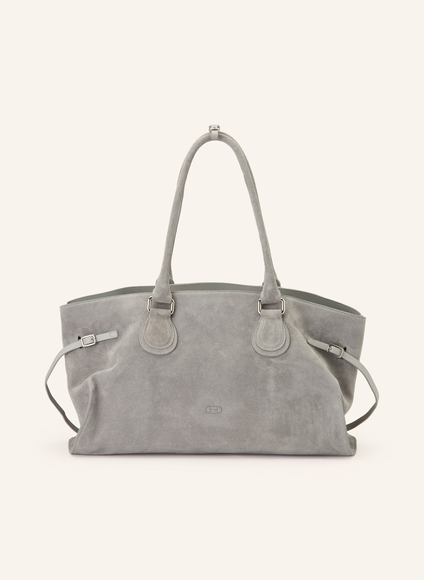 RADICA STUDIO Shopper MAMMA MAXI: HELLGRAU / SILBER
