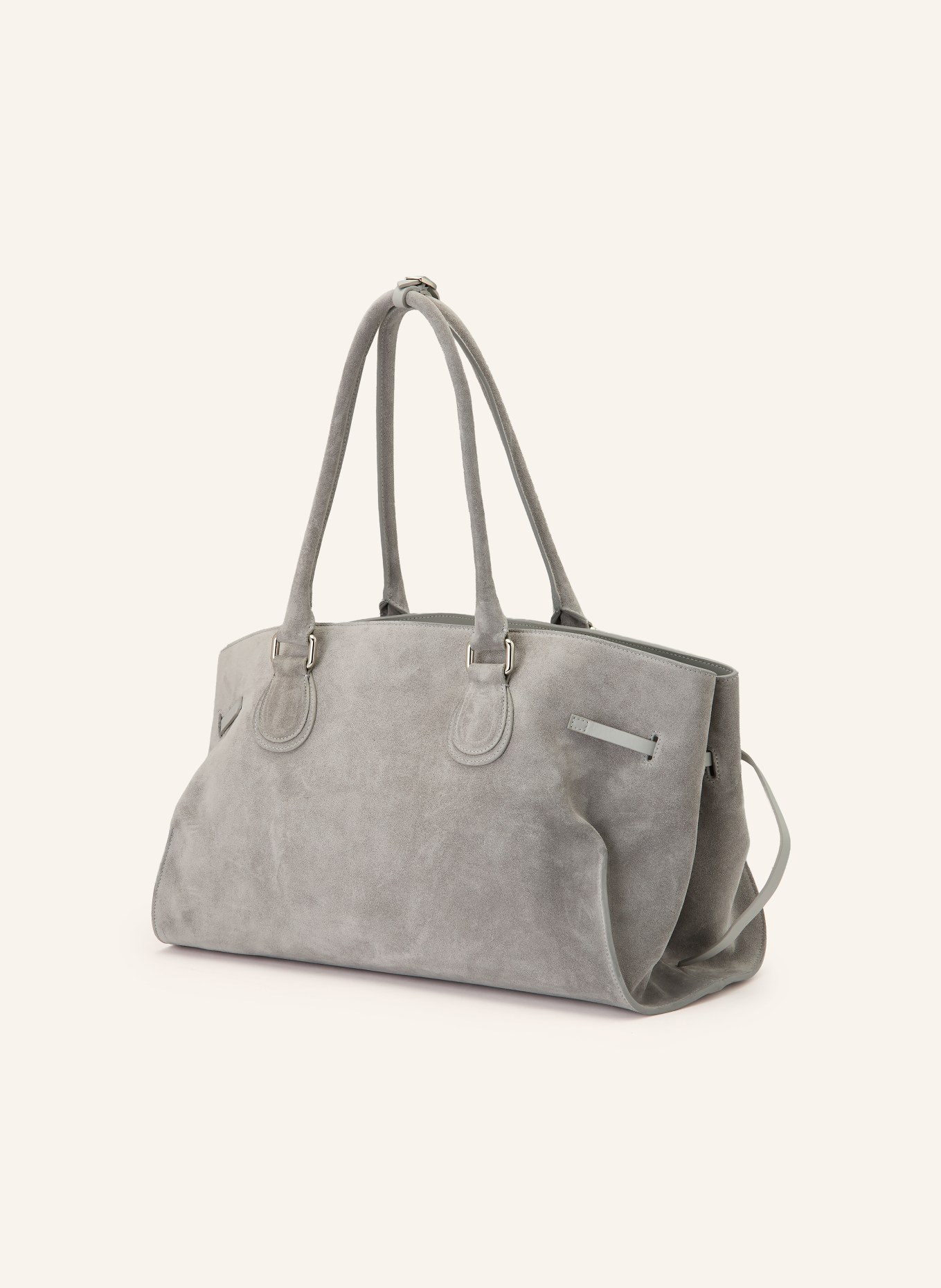 RADICA STUDIO Shopper MAMMA MAXI: HELLGRAU / SILBER