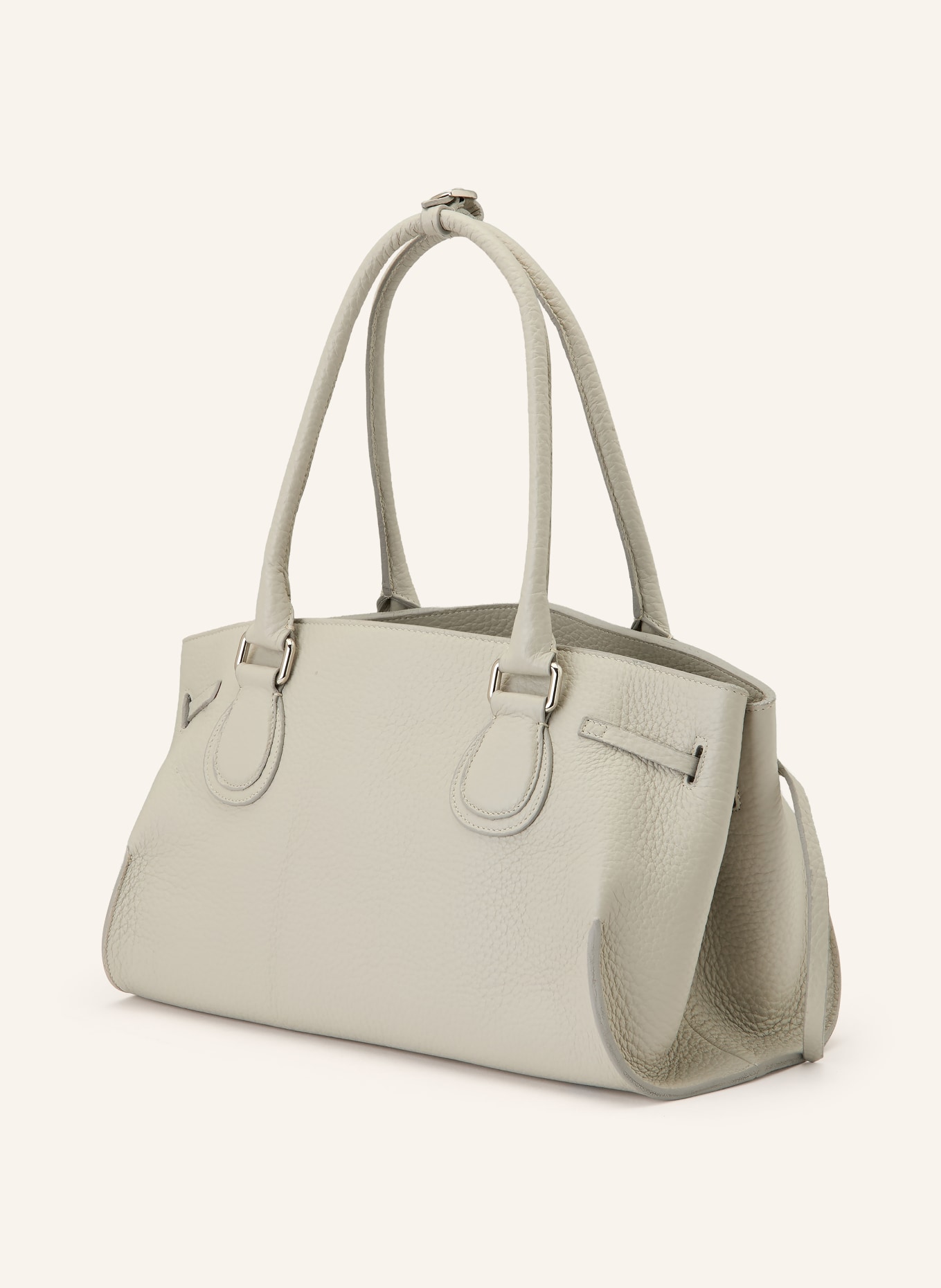 RADICA STUDIO Shopper MAMMA MIDI: HELLGRAU / SILBER