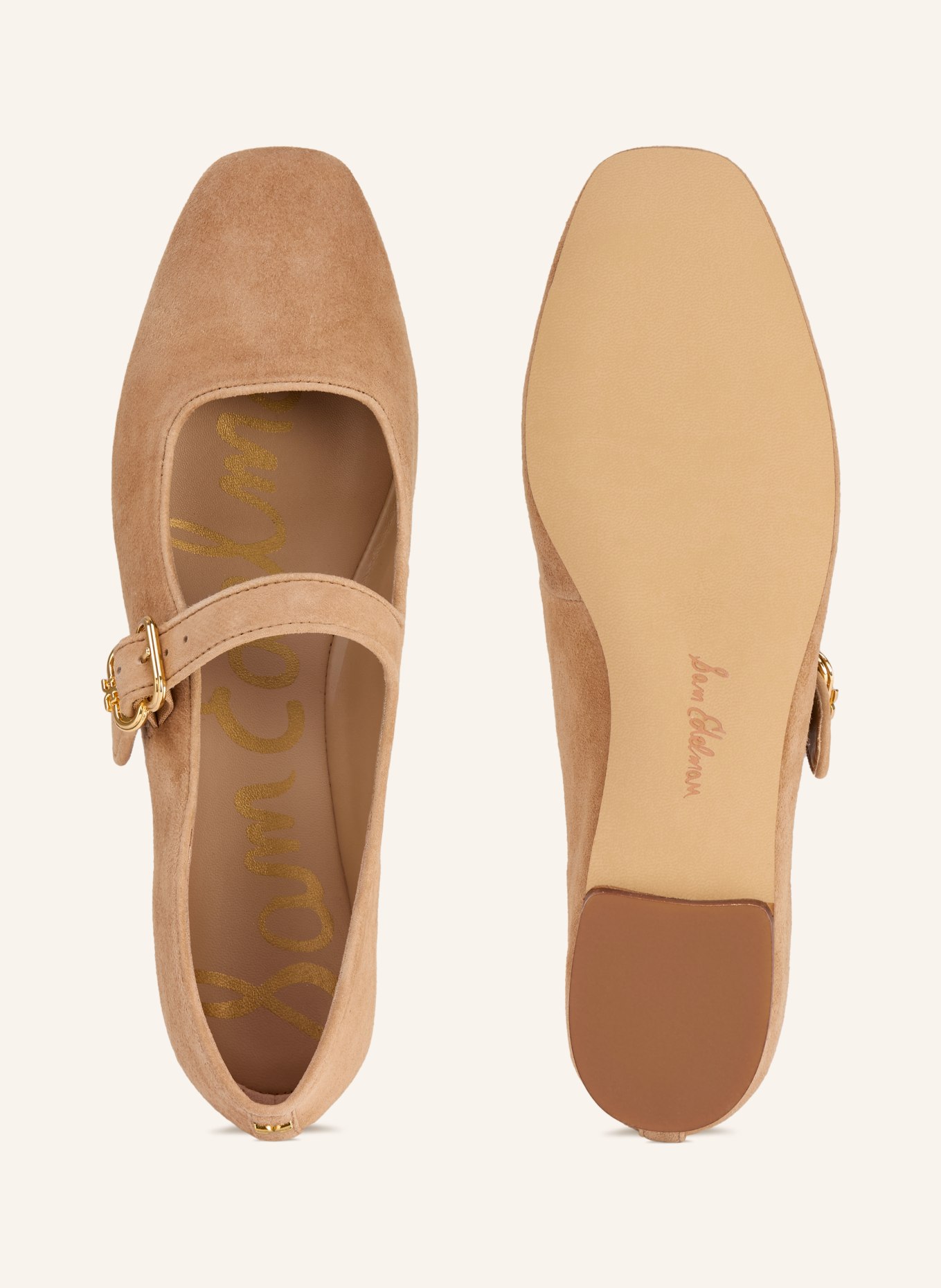 Sam Edelman Mary-Jane-Ballerinas MICHAELA: CAMEL