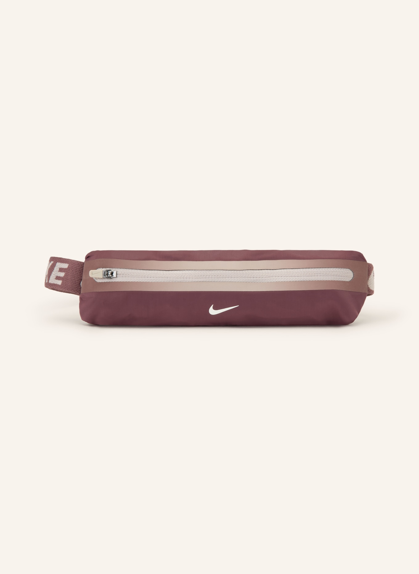 Nike Heuptas SLIM WAISTPACK 4.0: DONKERPAARS / LICHTGRIJS