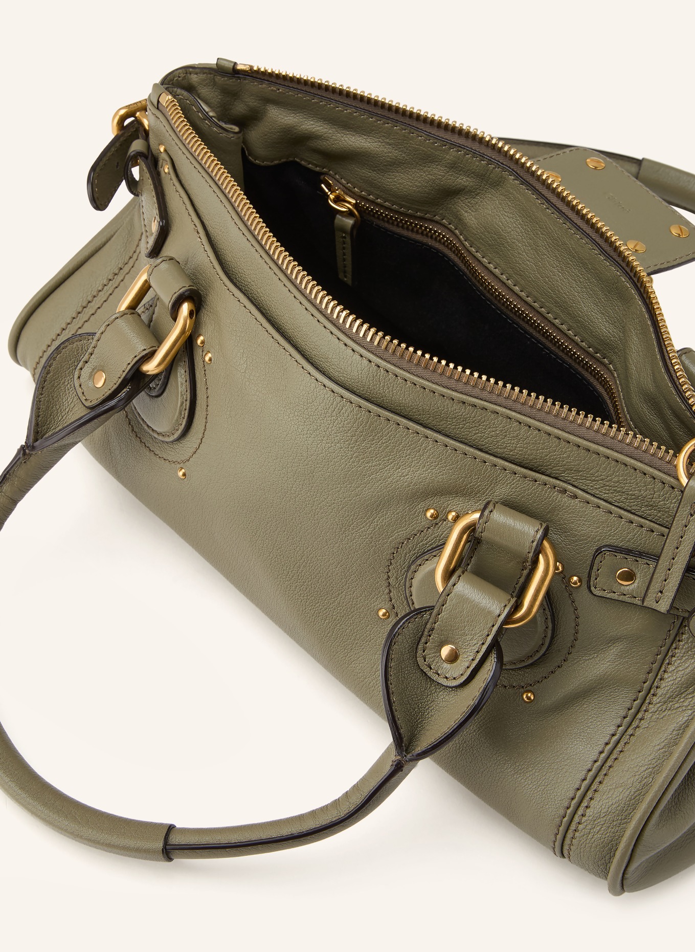 Chloé Schultertasche PADDINGTON: Aloe Green