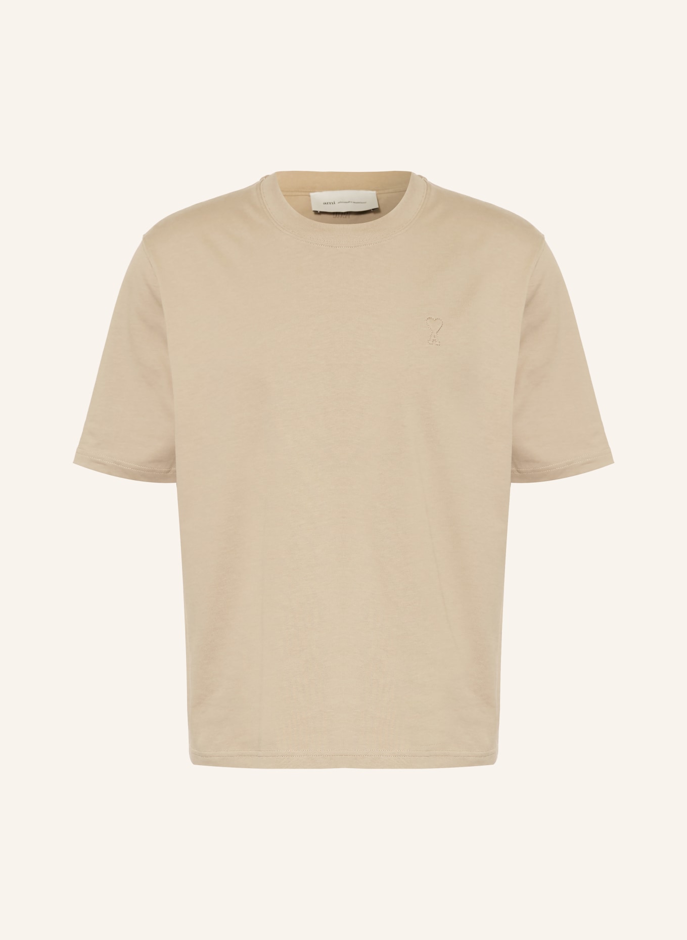 AMI PARIS T-shirt: BEIGE