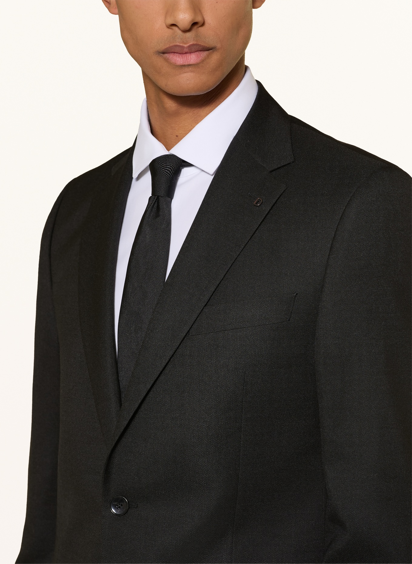 DIGEL Suit DAREN-V-G Modern Fit: BLACK