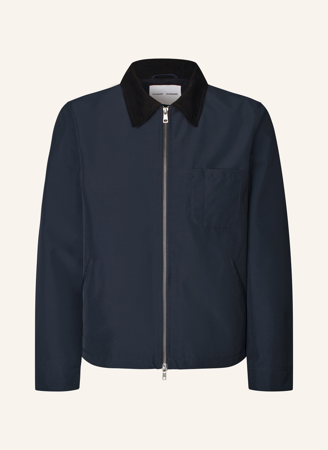 SAMSØE  SAMSØE Veste SAROBIN: BLEU FONCÉ / NOIR