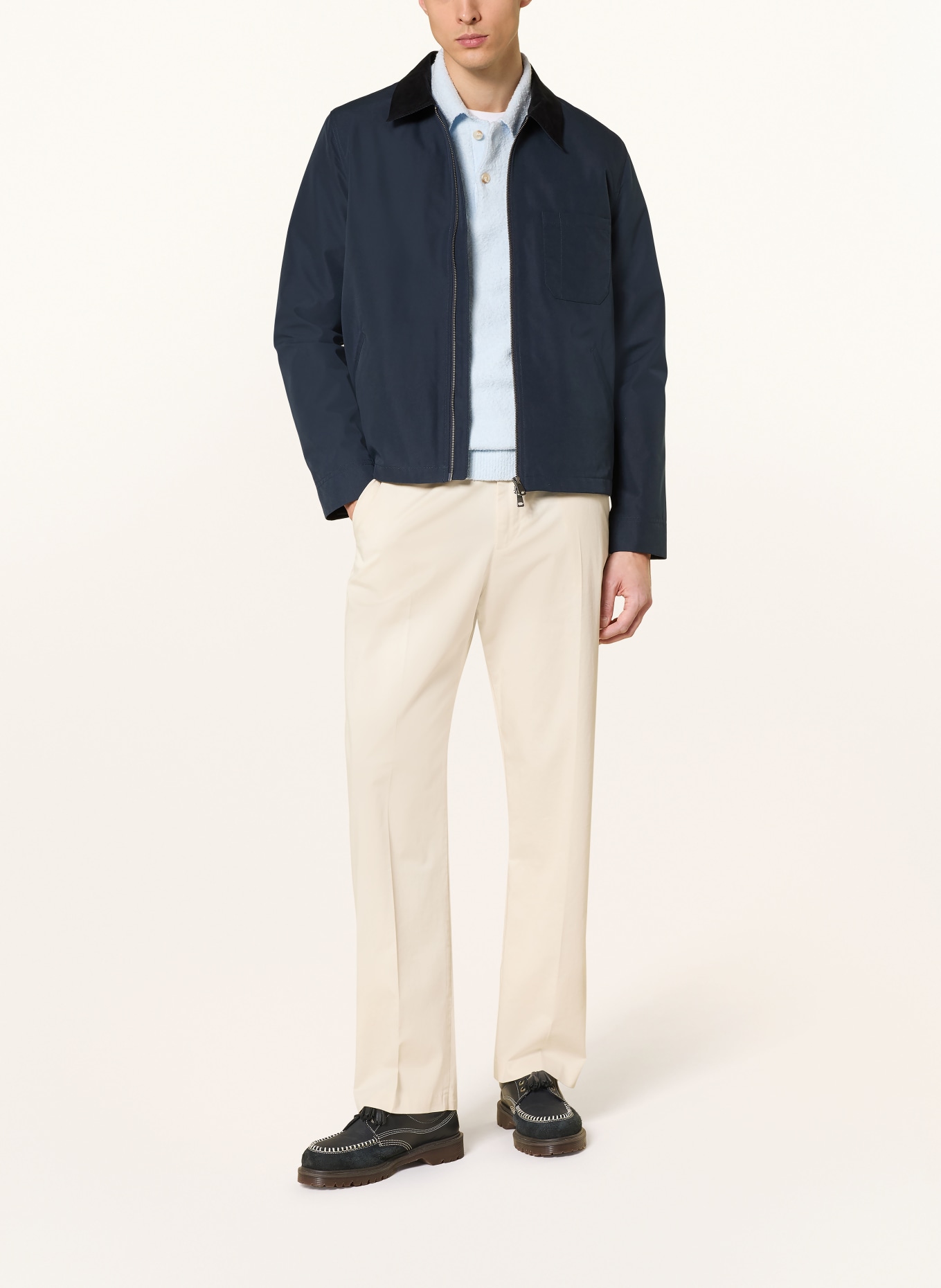 SAMSØE  SAMSØE Veste SAROBIN: BLEU FONCÉ / NOIR