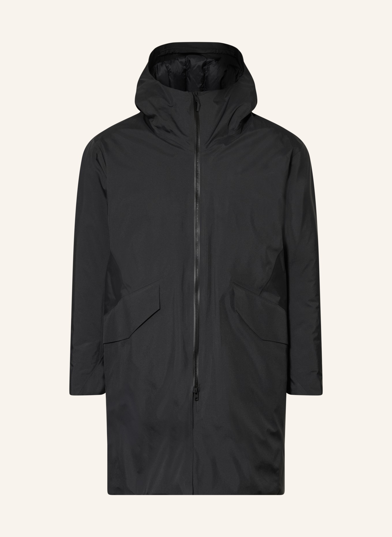 VEILANCE Daunenmantel MONITOR: ZWART