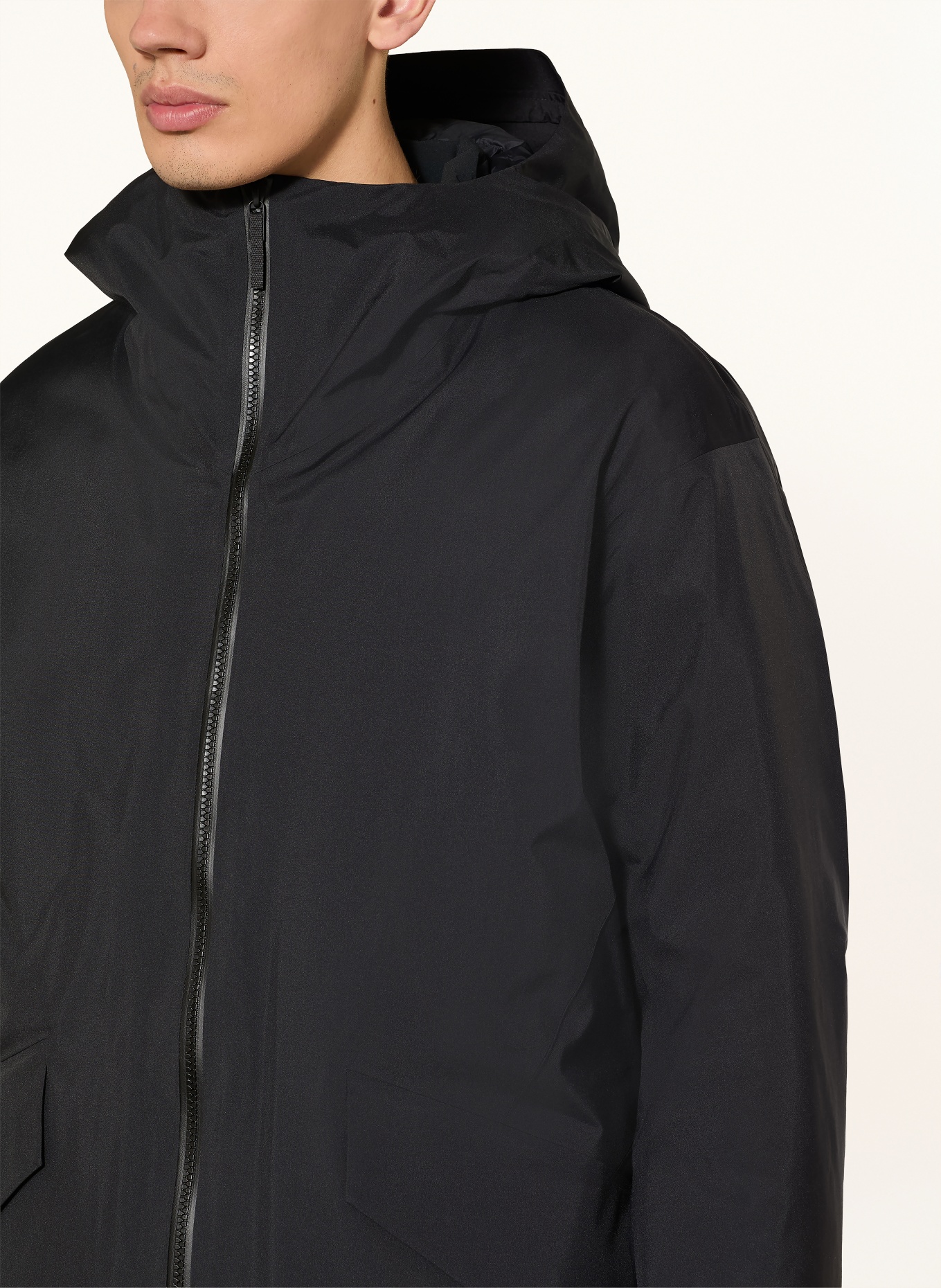 VEILANCE Daunenmantel MONITOR: ZWART