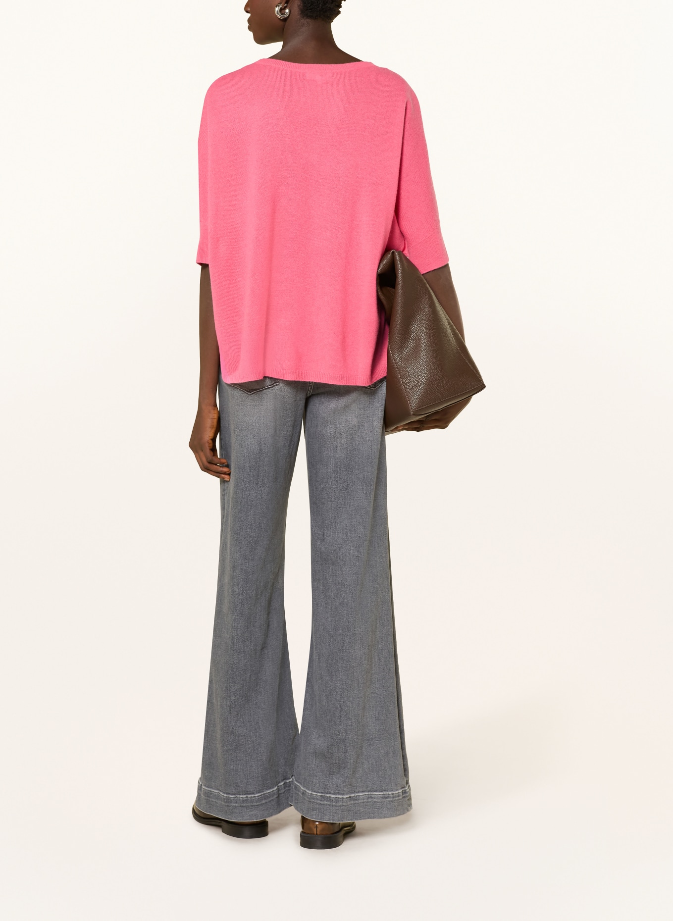 darling harbour Strickshirt aus Cashmere: WATERMELON