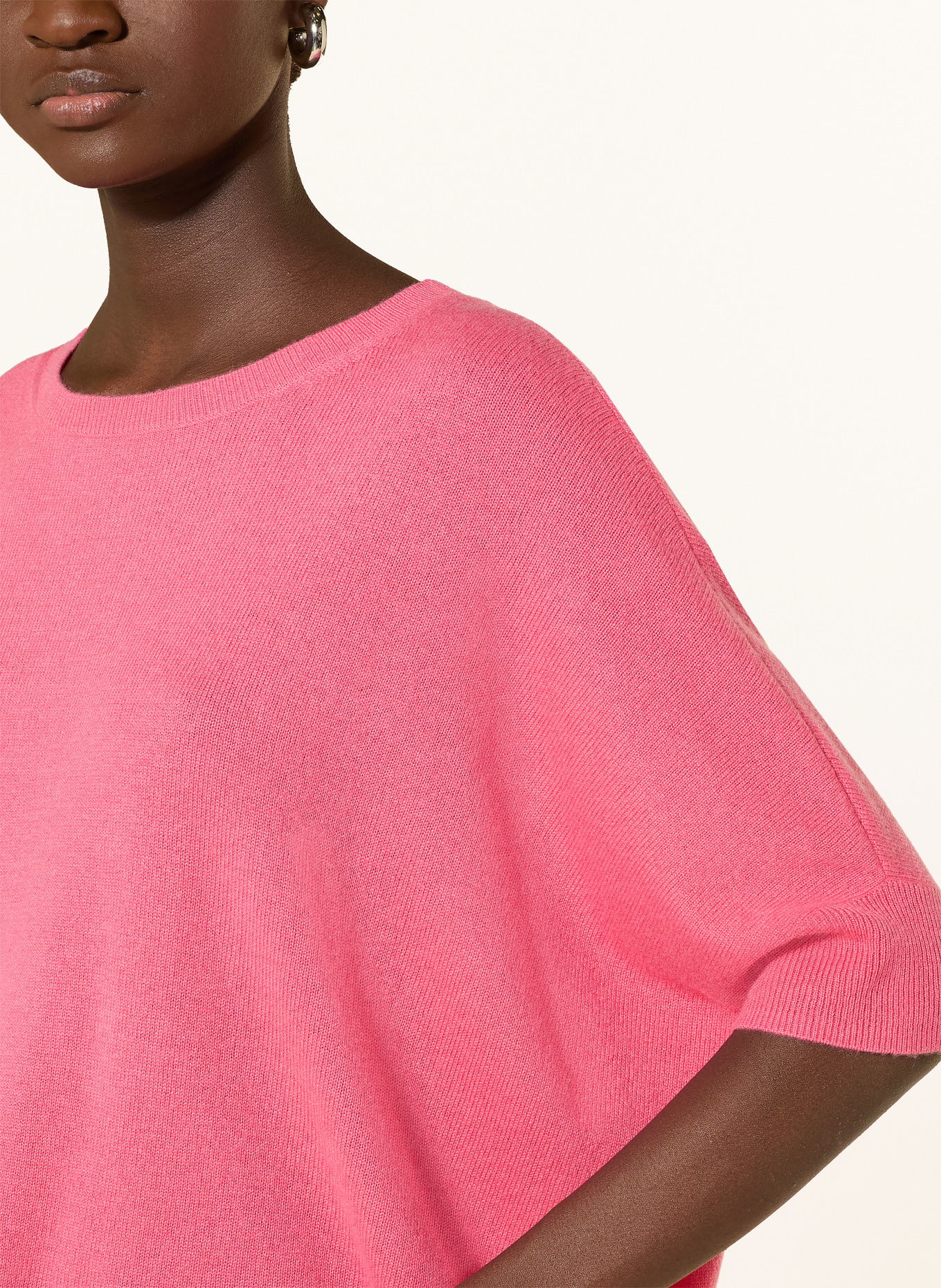 darling harbour Strickshirt aus Cashmere: WATERMELON