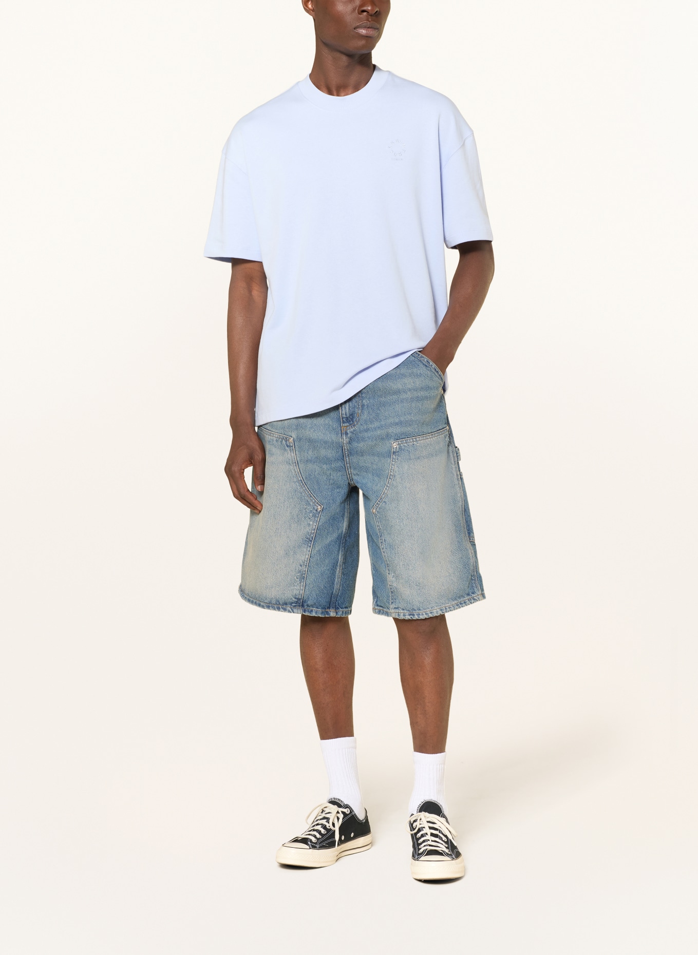 ALLSAINTS T-shirt HAVEN: LIGHT PURPLE