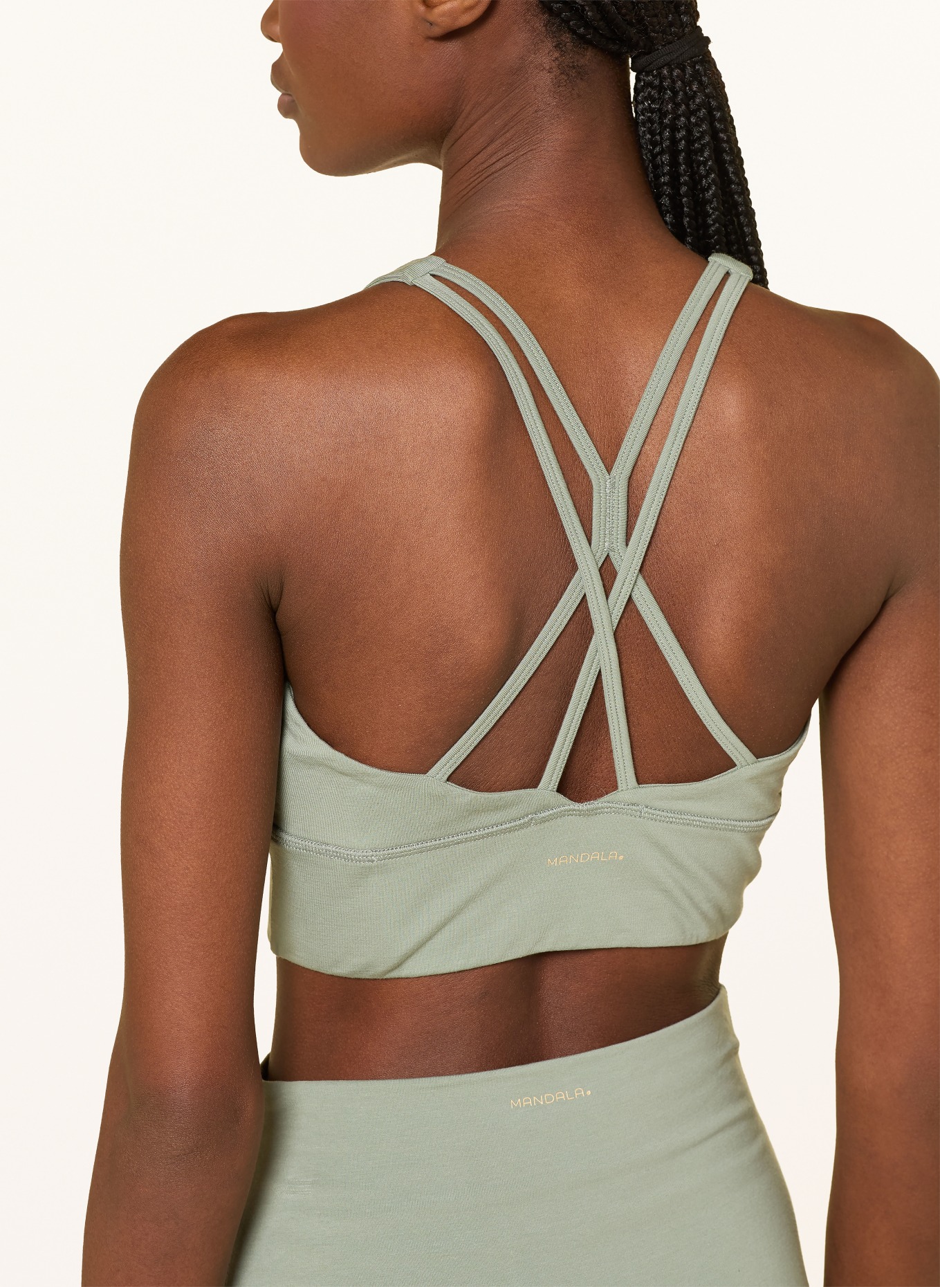 MANDALA Soutien-gorge de sport NEW STUDIO BRA: VERT CLAIR
