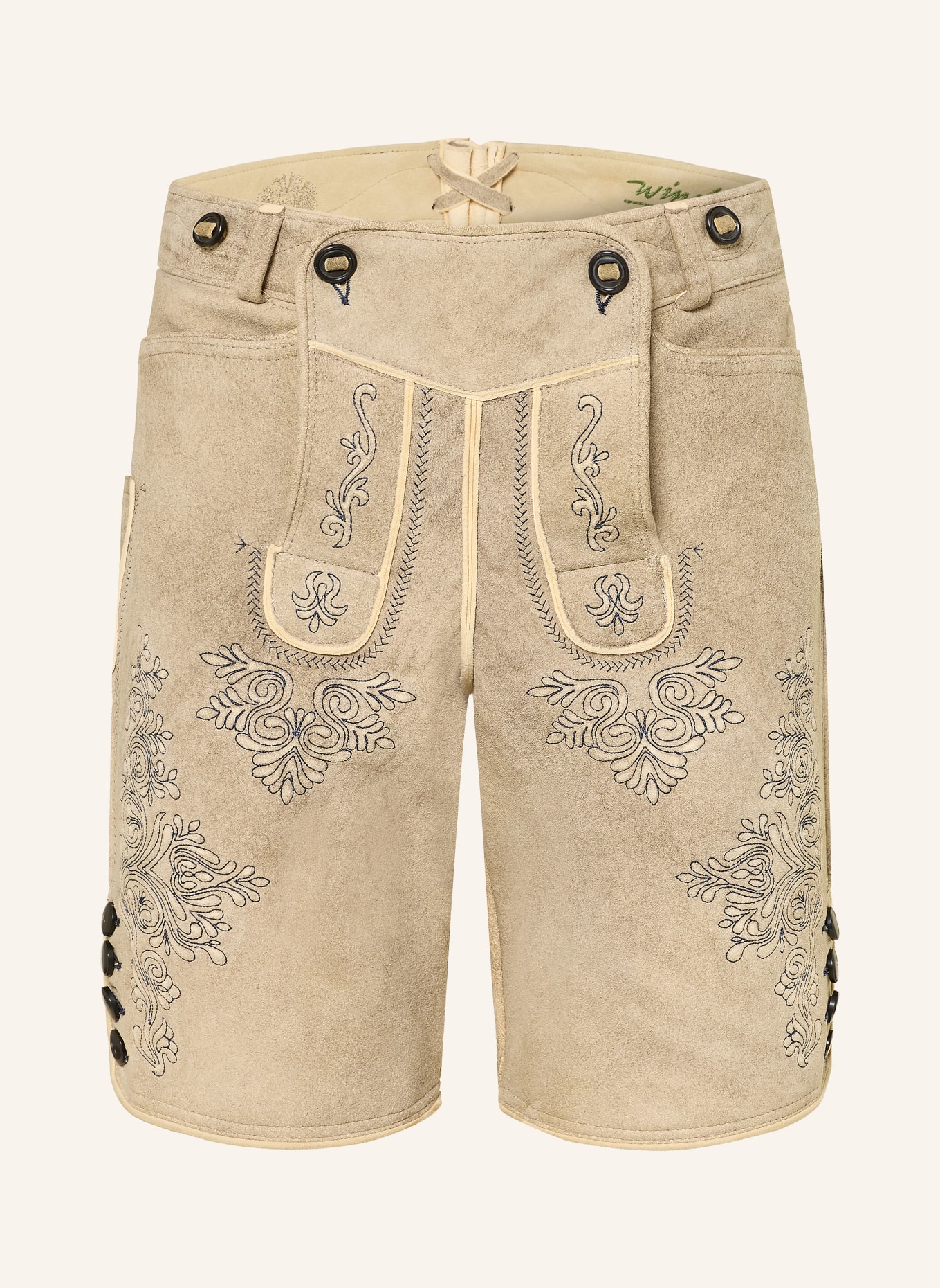 CocoVero Trachten-Lederhose: HELLBRAUN