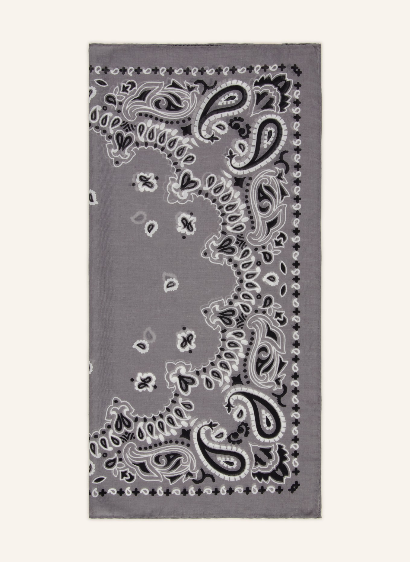 destin doek: GRIJS / WIT / ZWART