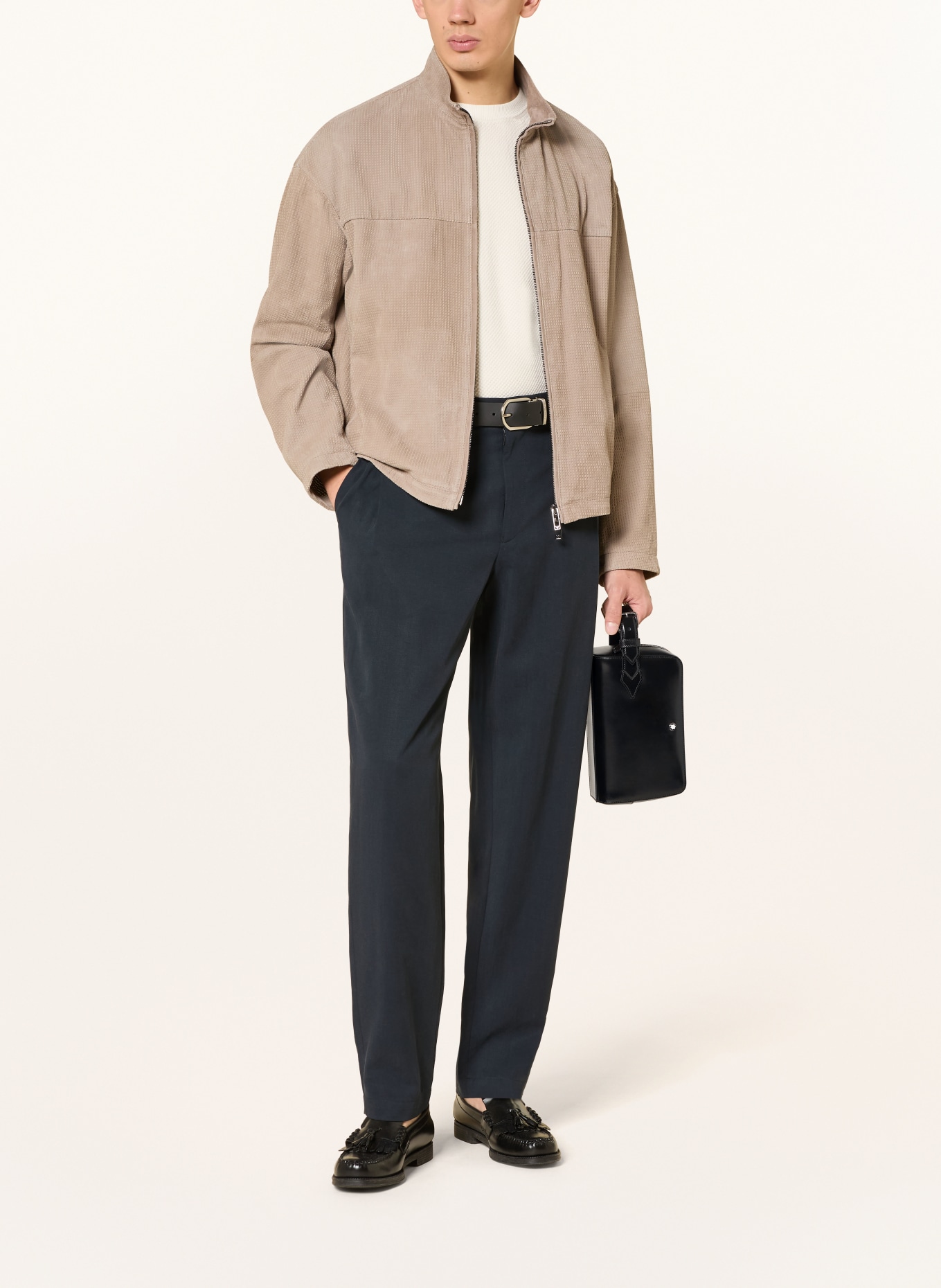 MONTBLANC Torba na przybory: CZARNY