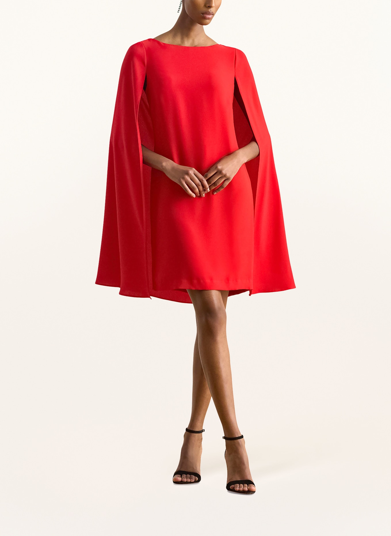 LAUREN RALPH LAUREN Cocktailkleid: ROT