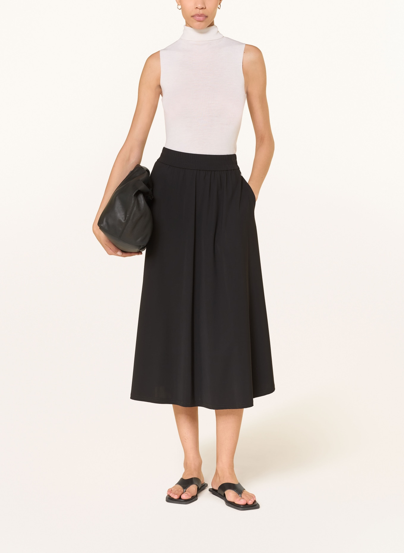 RAFFAELLO ROSSI Skirt SMEA: BLACK