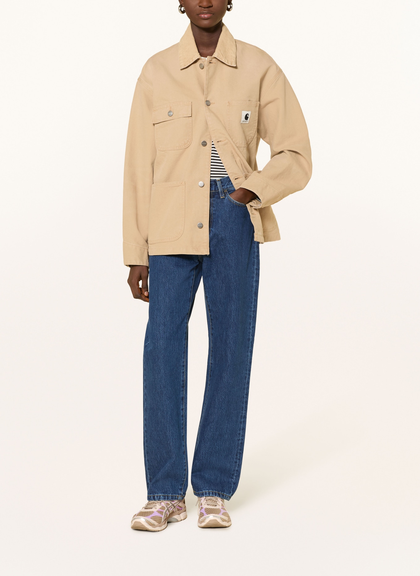 carhartt WIP Straight jeans NOXON: 0106 Blue stone washed