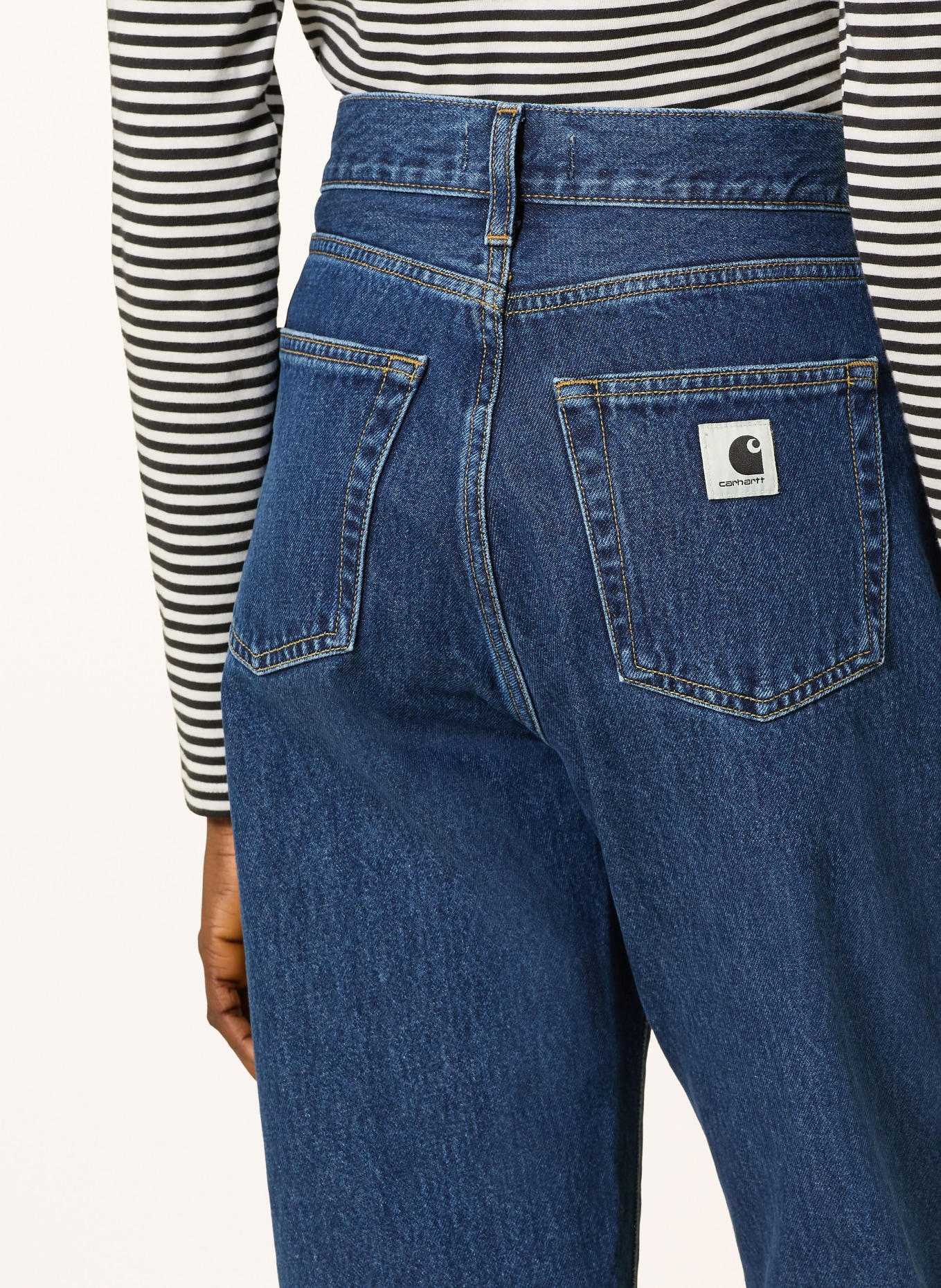 carhartt WIP Straight jeans NOXON: 0106 Blue stone washed