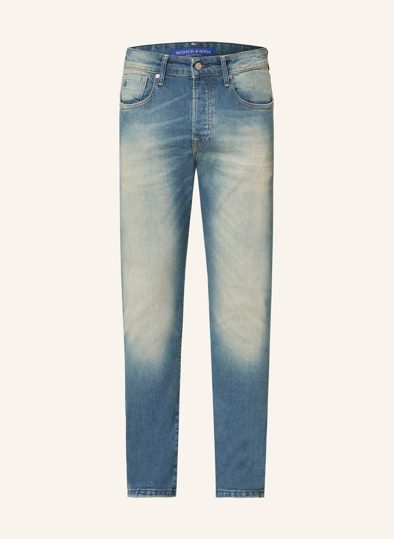 SCOTCH & SODA Jean RALSTON coupe slim régulière: 410 NAVY