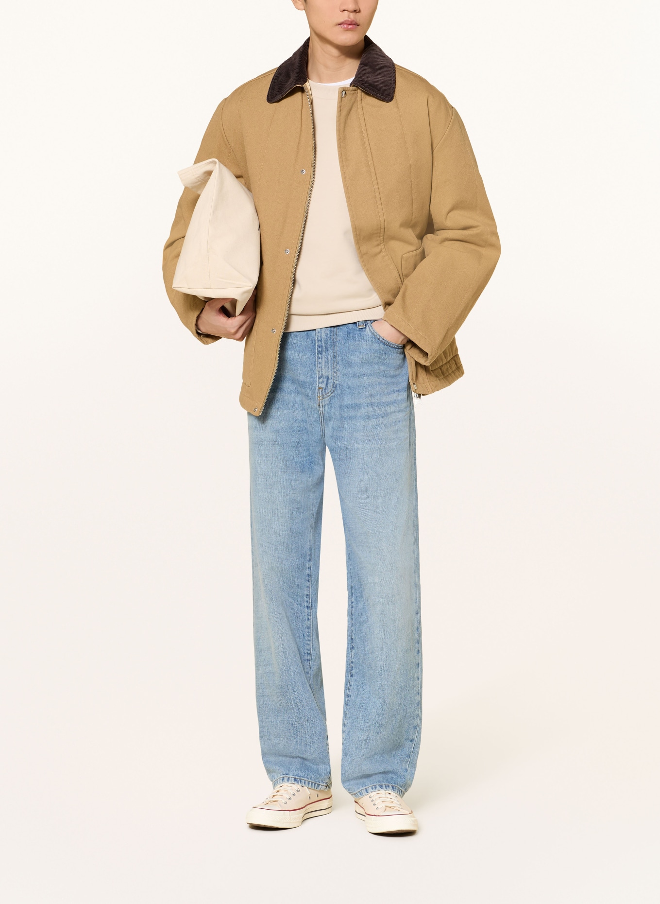 carhartt WIP AARON Straight Fit Jeans: 01UR BLUE