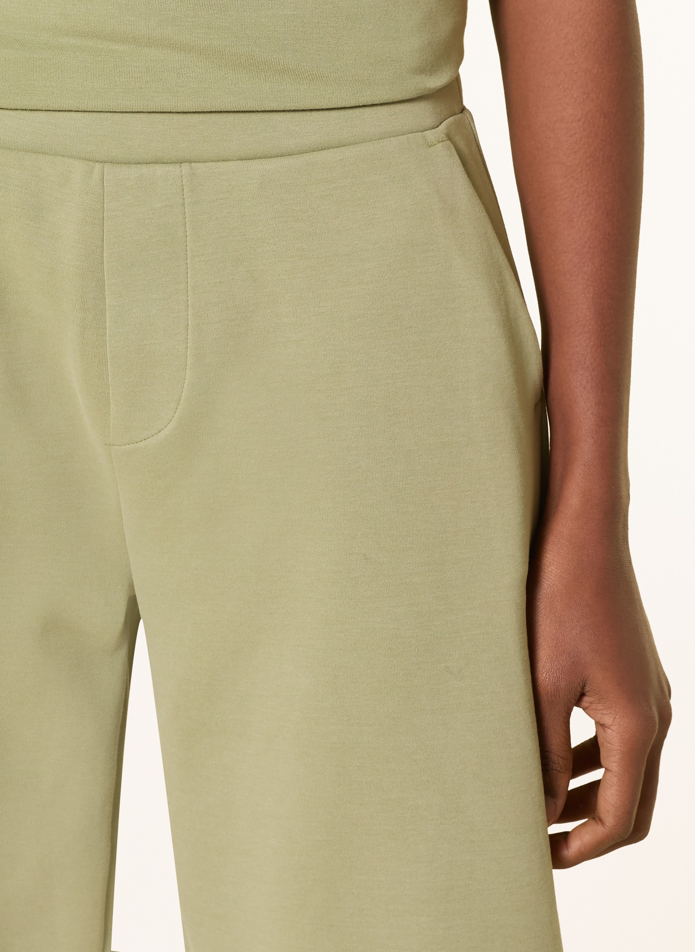 ELBSAND 7/8-Sweatpants PIKU: HELLGRÜN