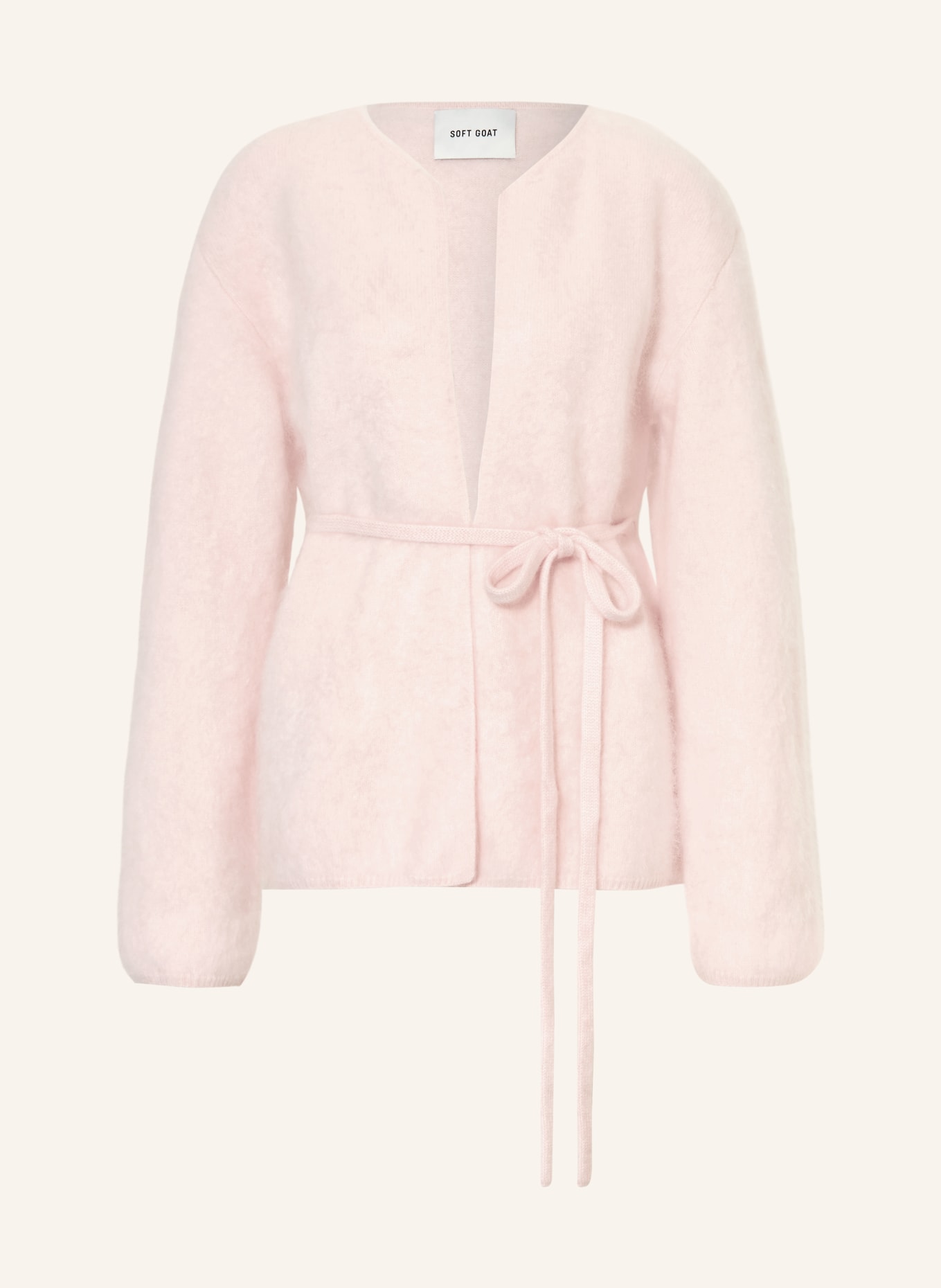 SOFT GOAT Knit cardigan made of cashmere: PINK