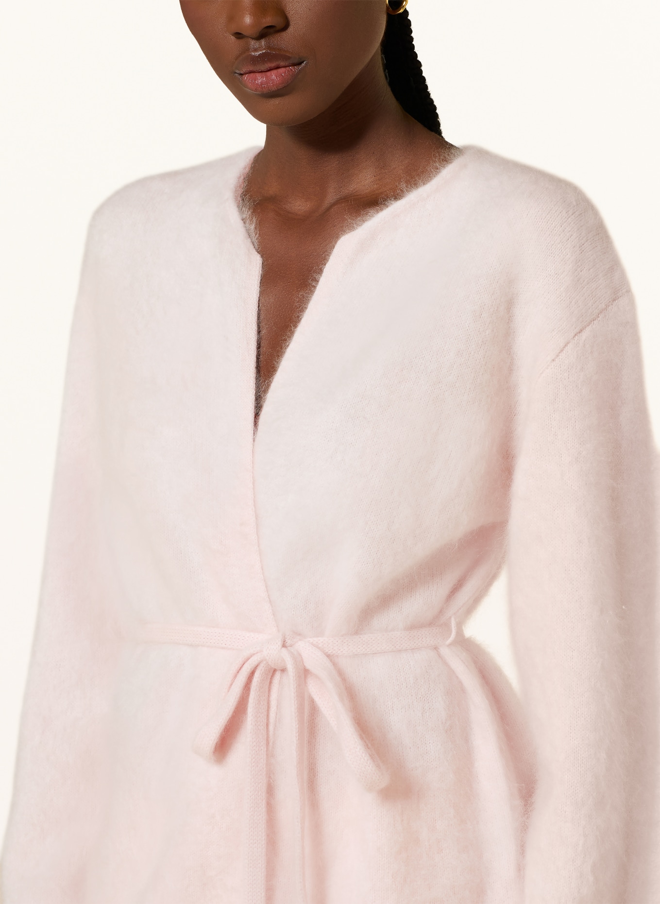 SOFT GOAT Knit cardigan made of cashmere: PINK