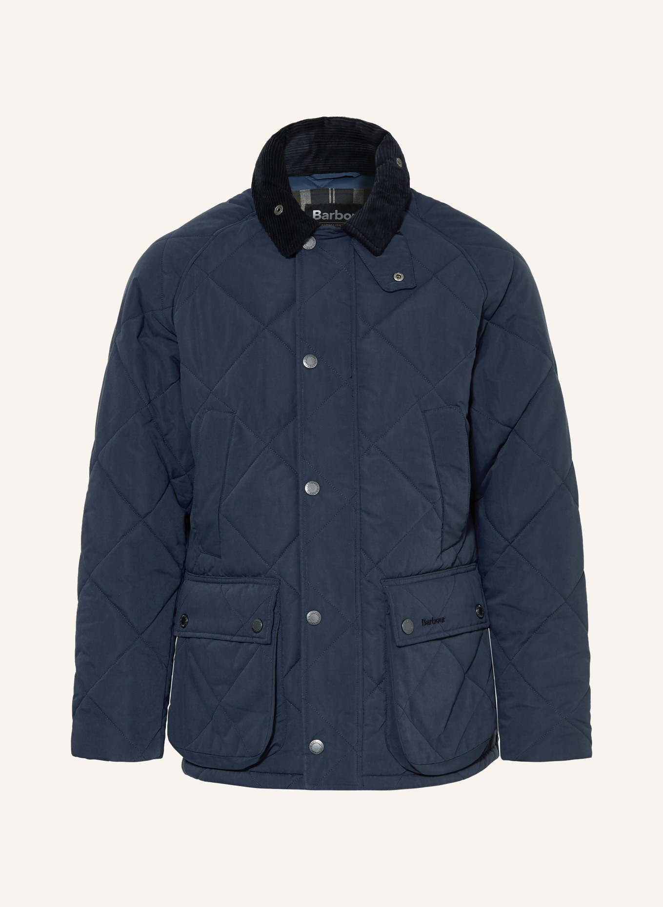 Barbour Steppjacke BEDALE: DUNKELBLAU