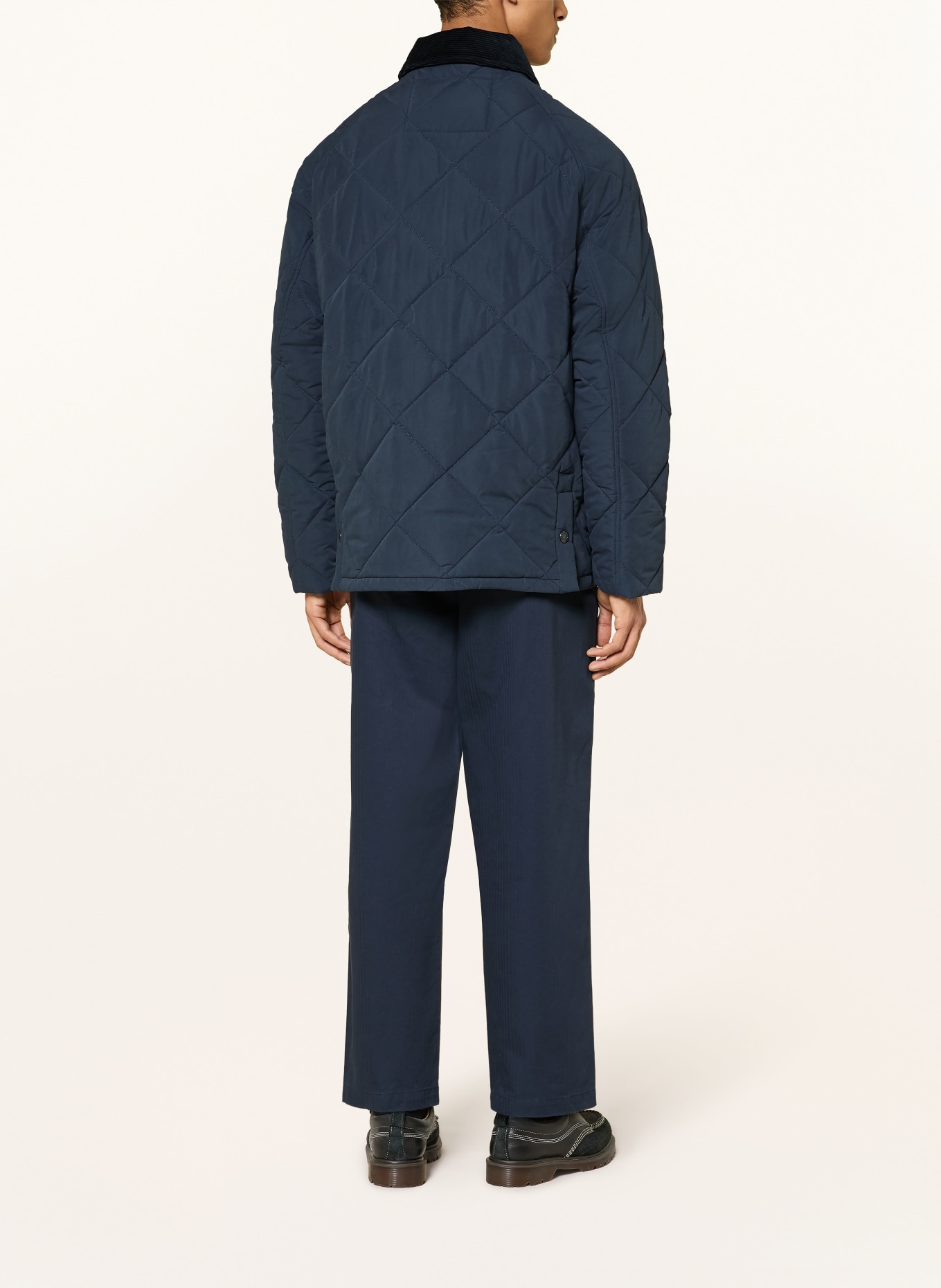 Barbour Steppjacke BEDALE: DUNKELBLAU