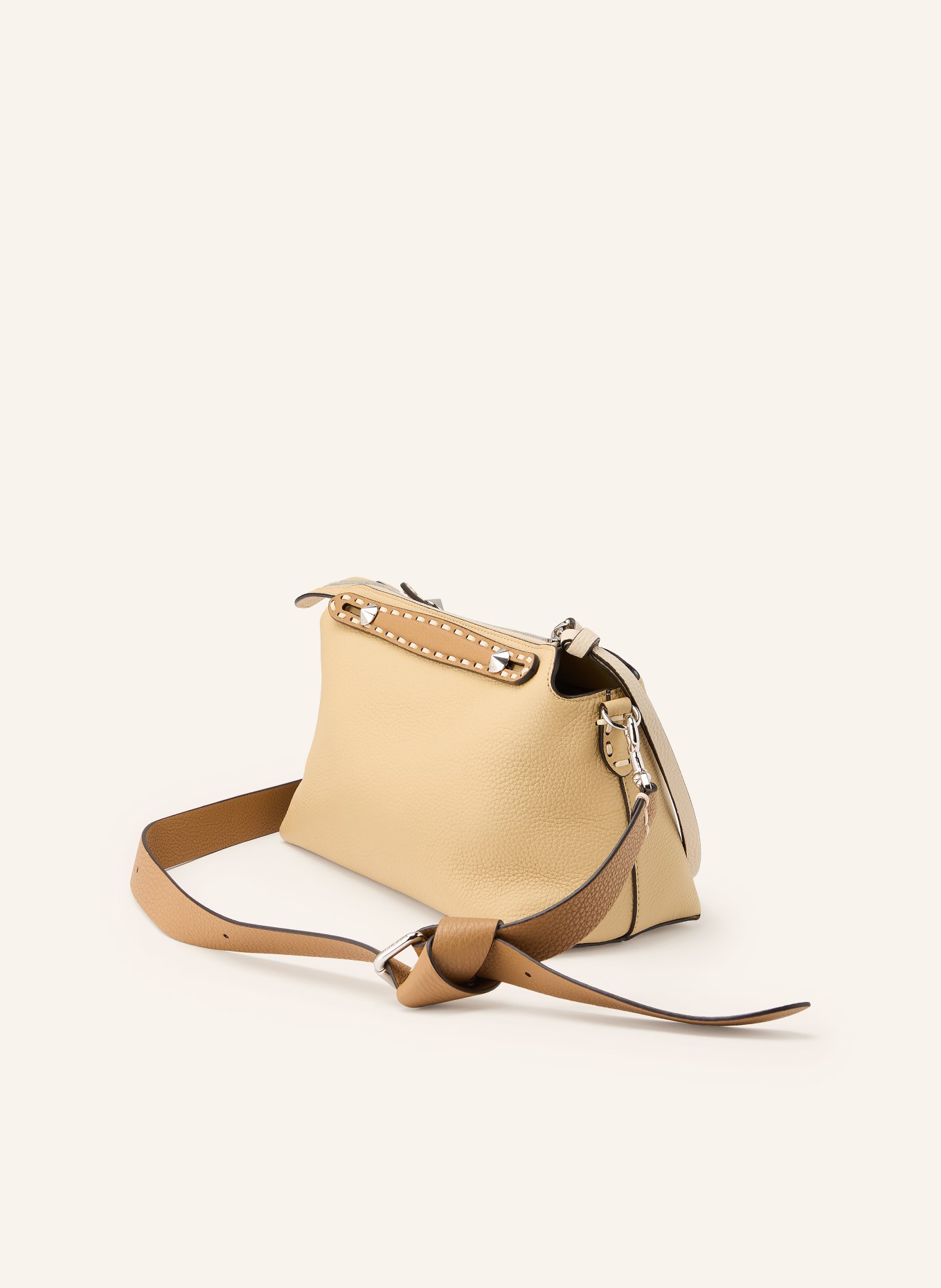 FENDI Handbag BY THE WAY SELLERIA MEDIUM: BEIGE / LIGHT BROWN