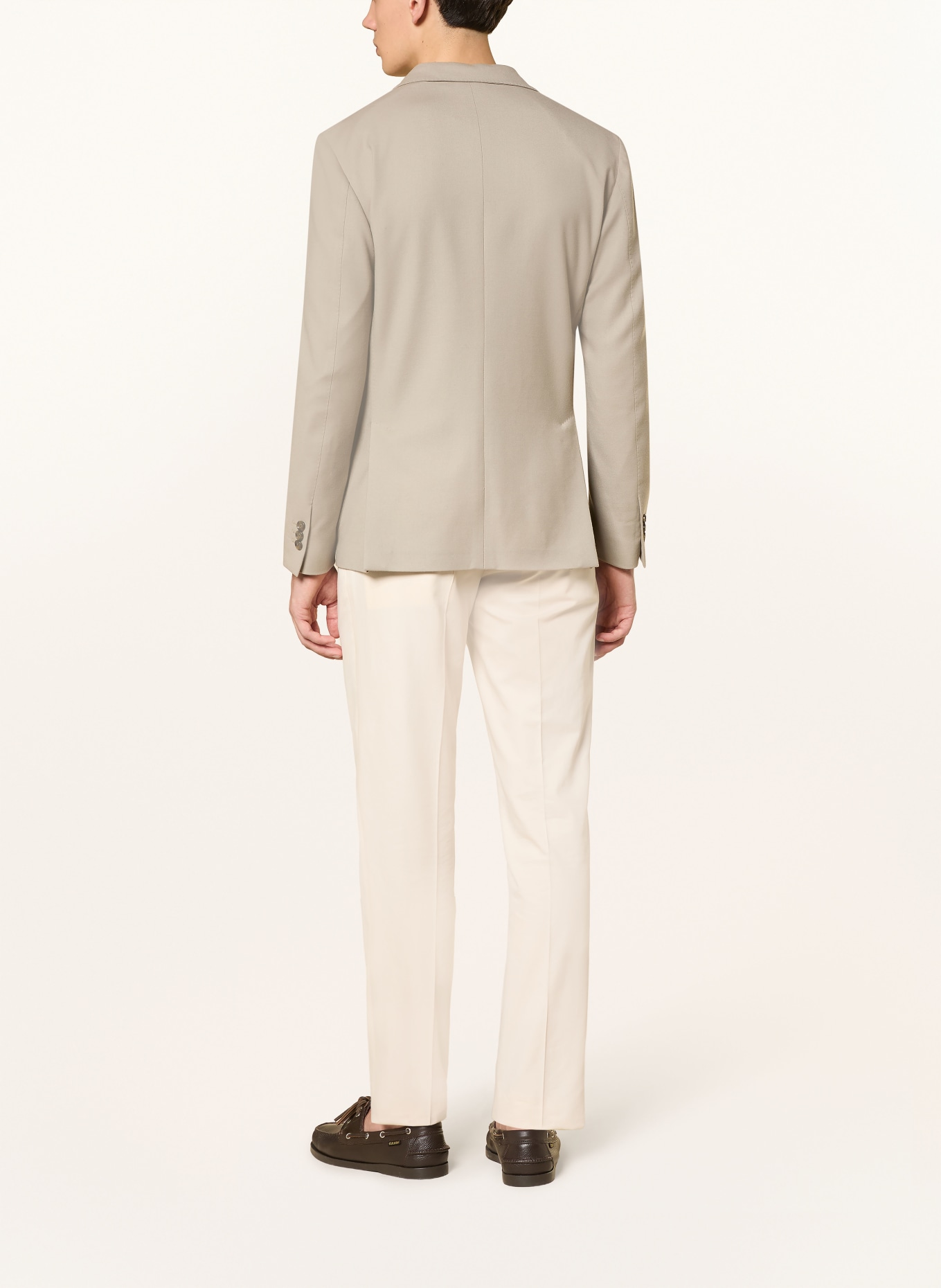 LARDINI Colbert met extra slanke pasvorm: BEIGE