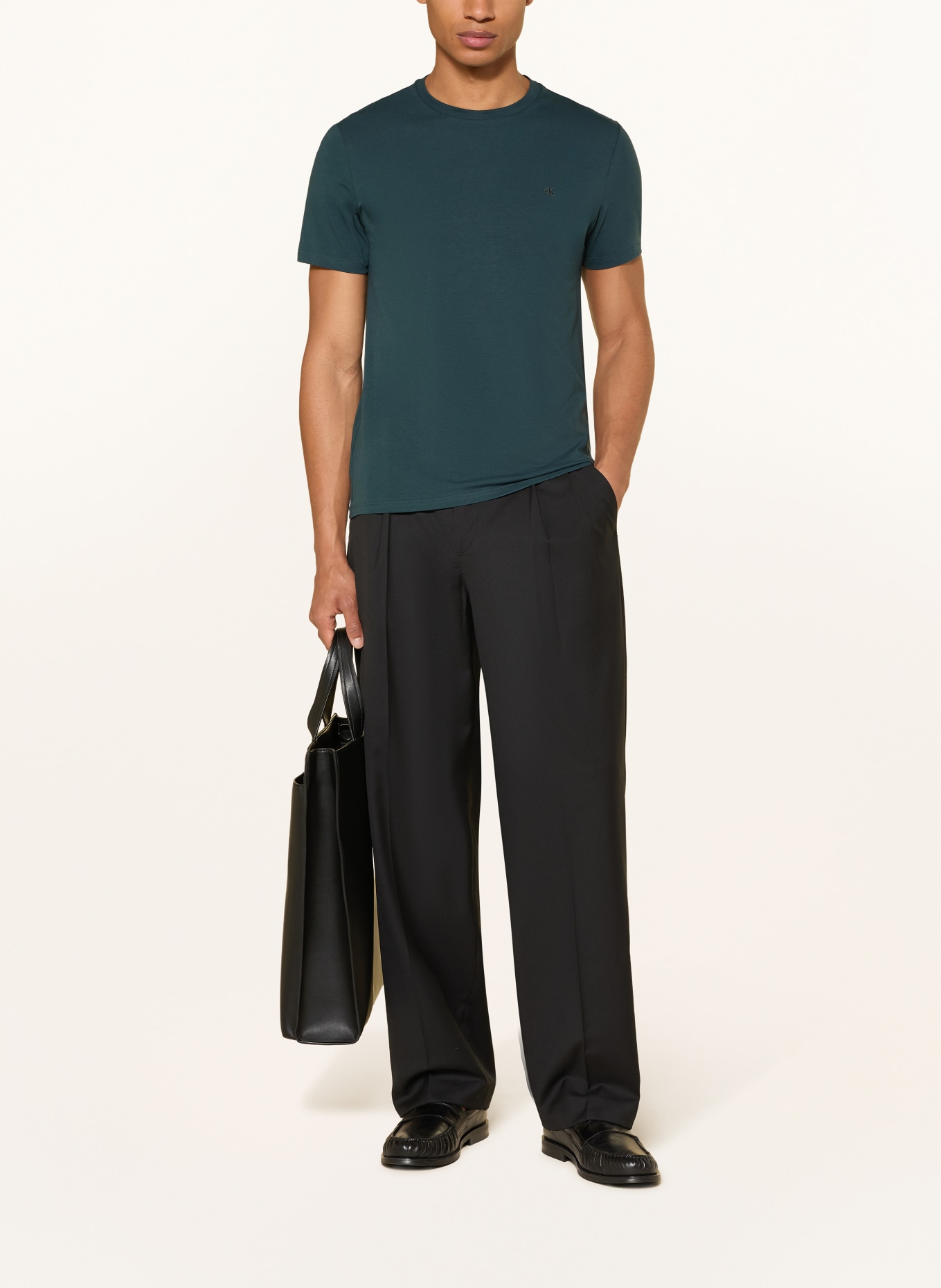 Calvin Klein T-shirt: TEAL