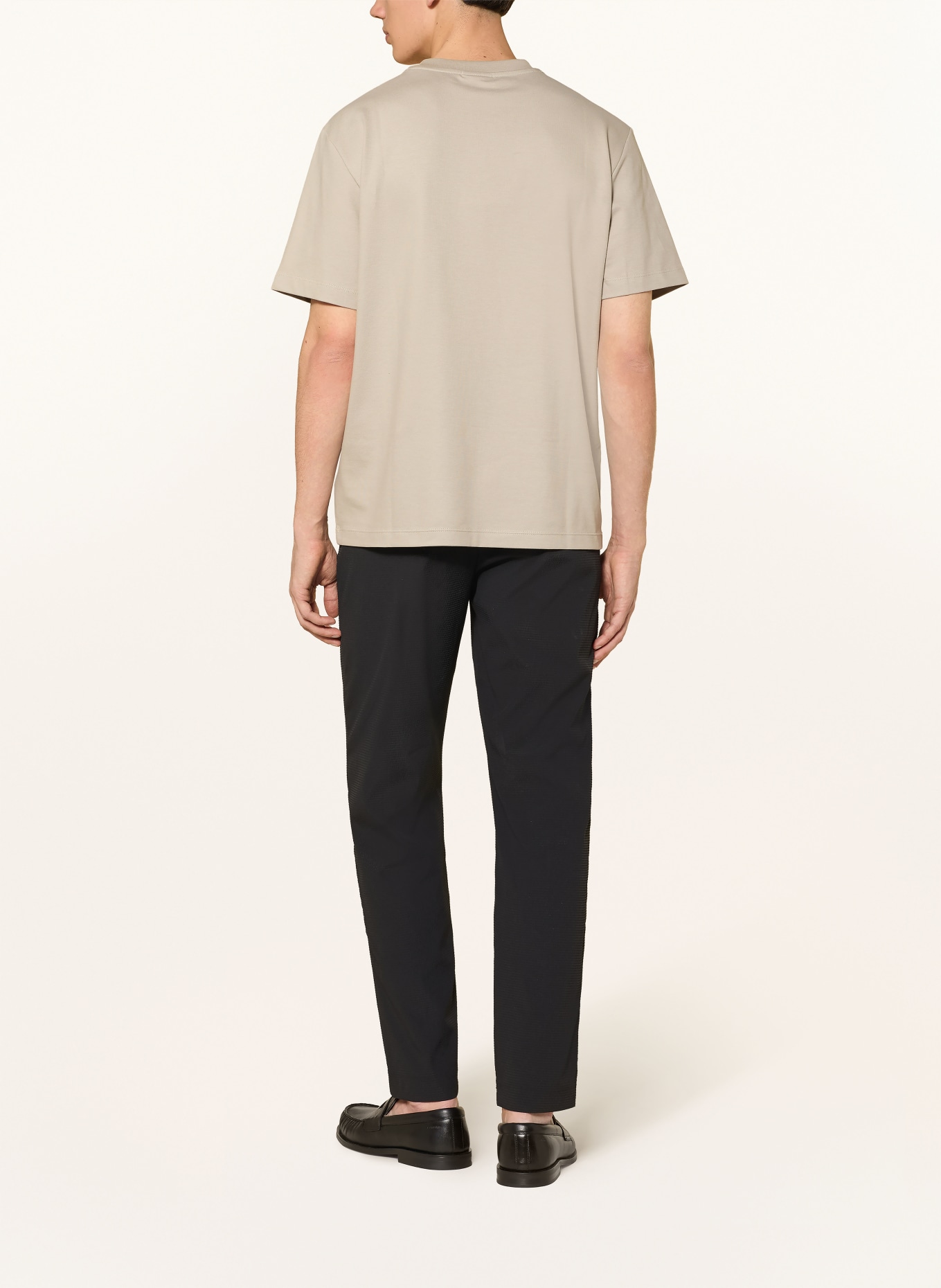 Calvin Klein T-Shirt: BEIGE