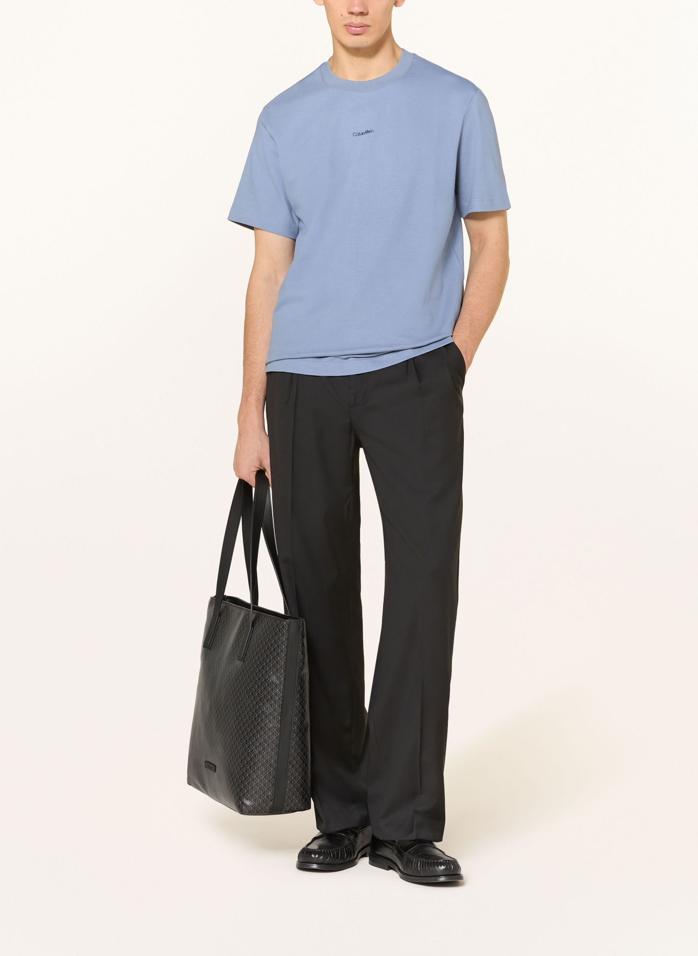 Calvin Klein T-Shirt: BLAUGRAU