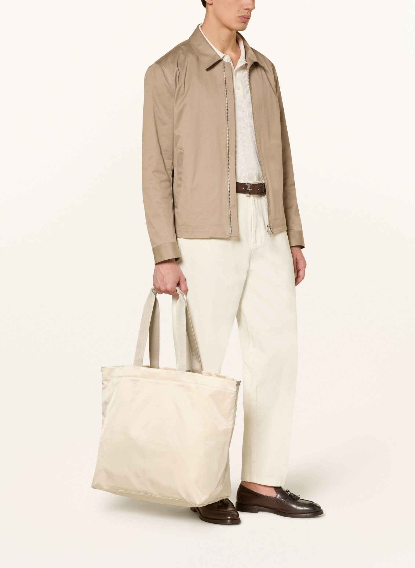 TIGER OF SWEDEN Shopper PERA: ECRU