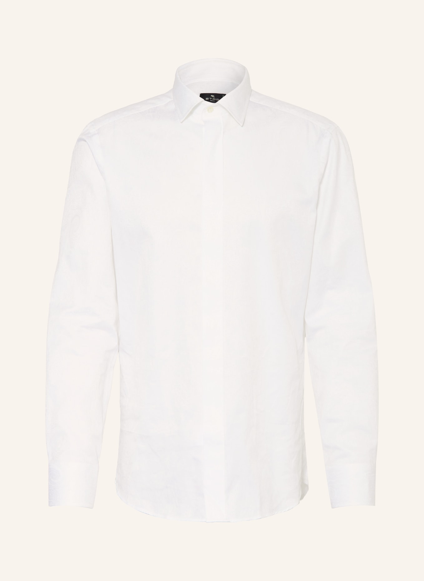 ETRO Smokinghemd Comfort Fit: WIT