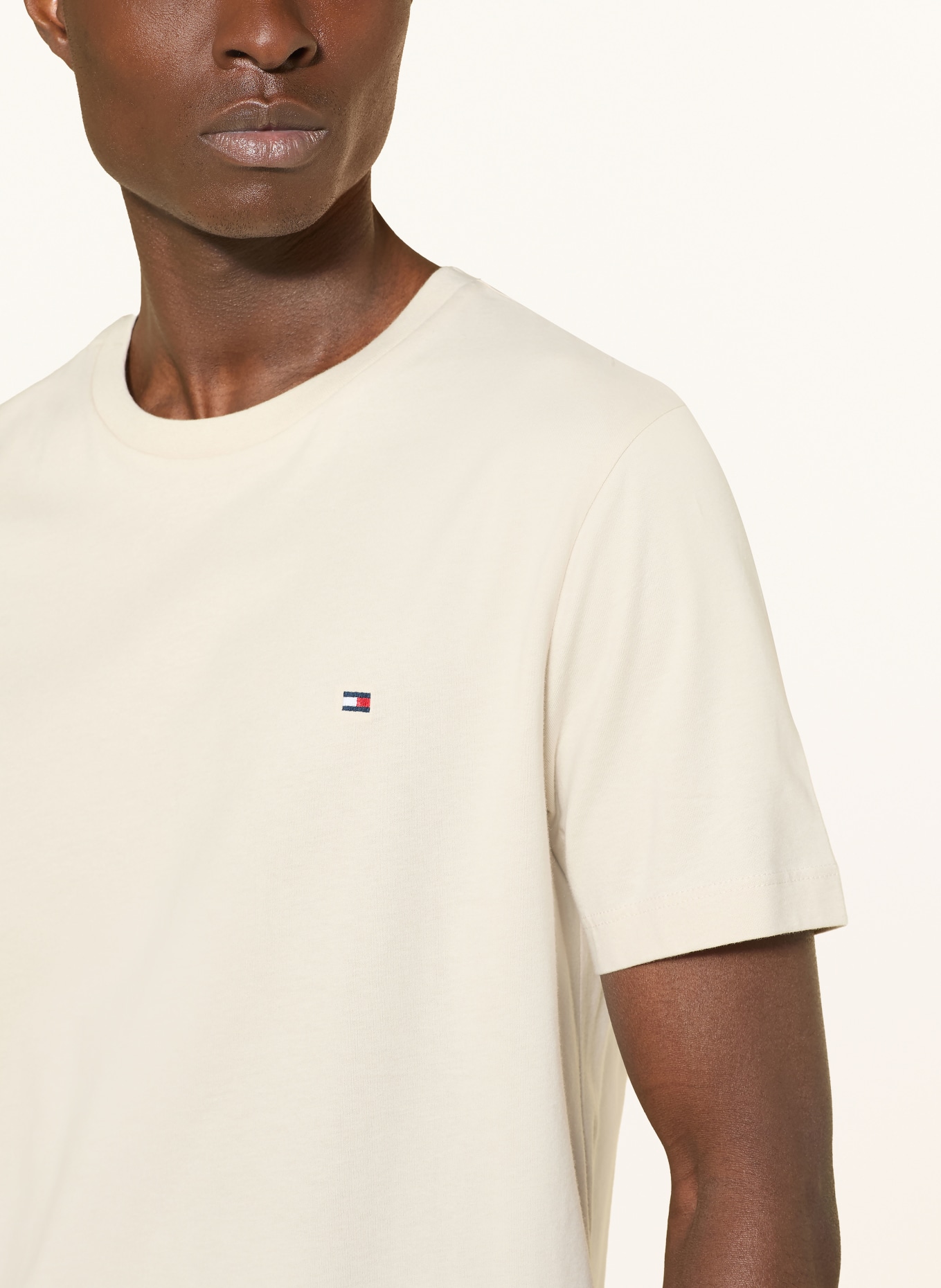 TOMMY HILFIGER T-shirt: CREAM
