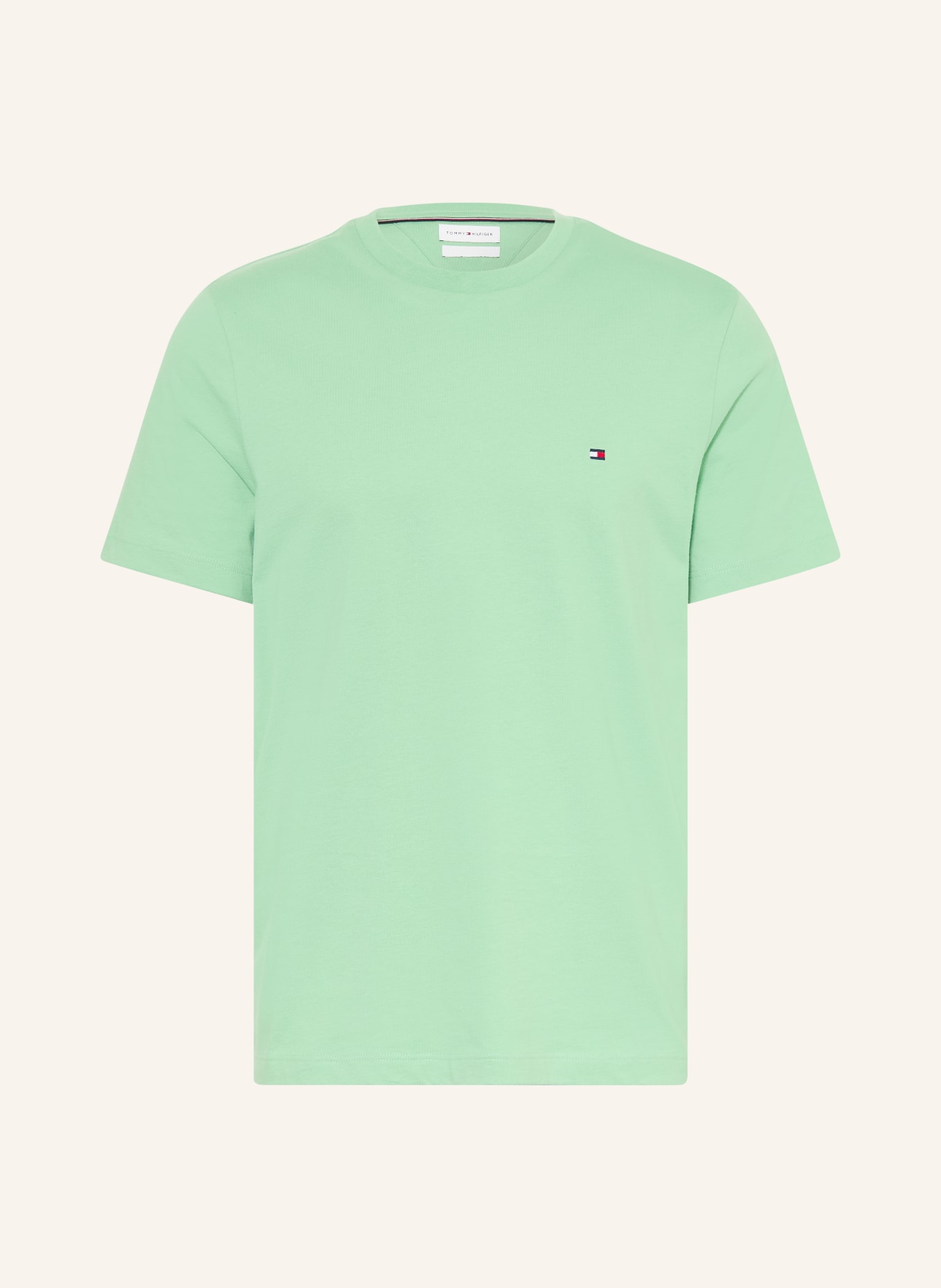 TOMMY HILFIGER T-shirt: LIGHT GREEN