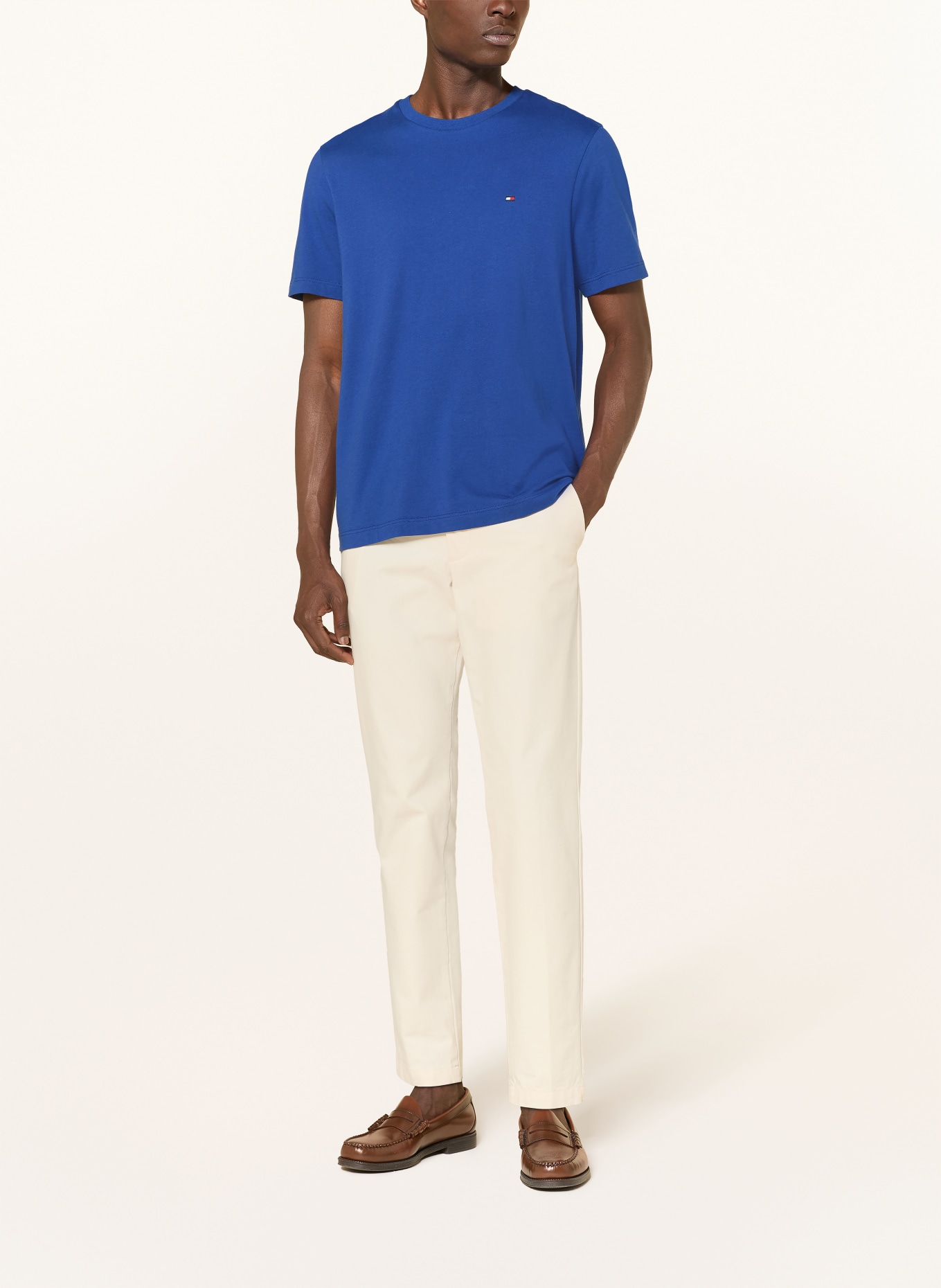 TOMMY HILFIGER T-Shirt: BLAU