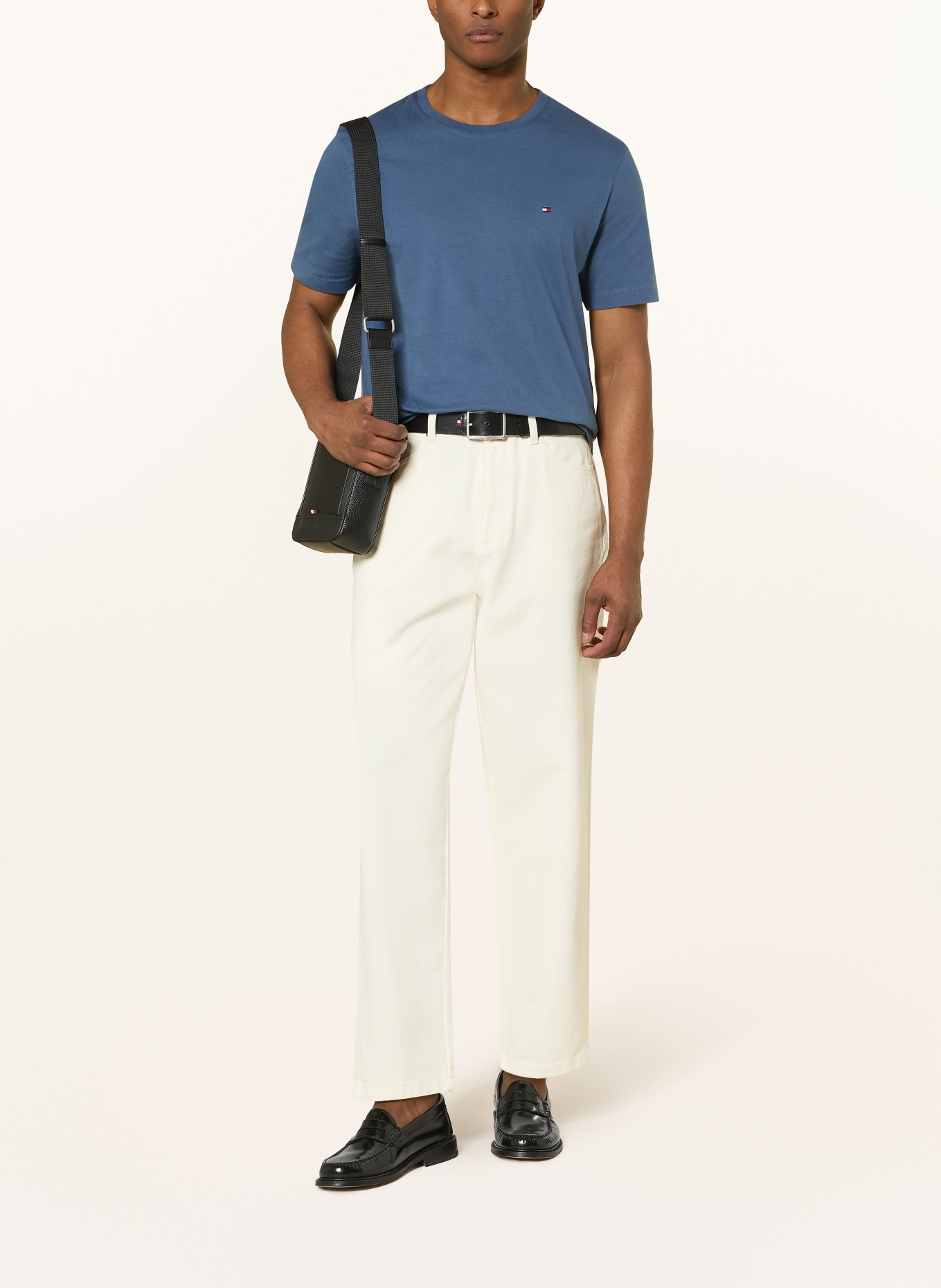 TOMMY HILFIGER T-Shirt: BLAU