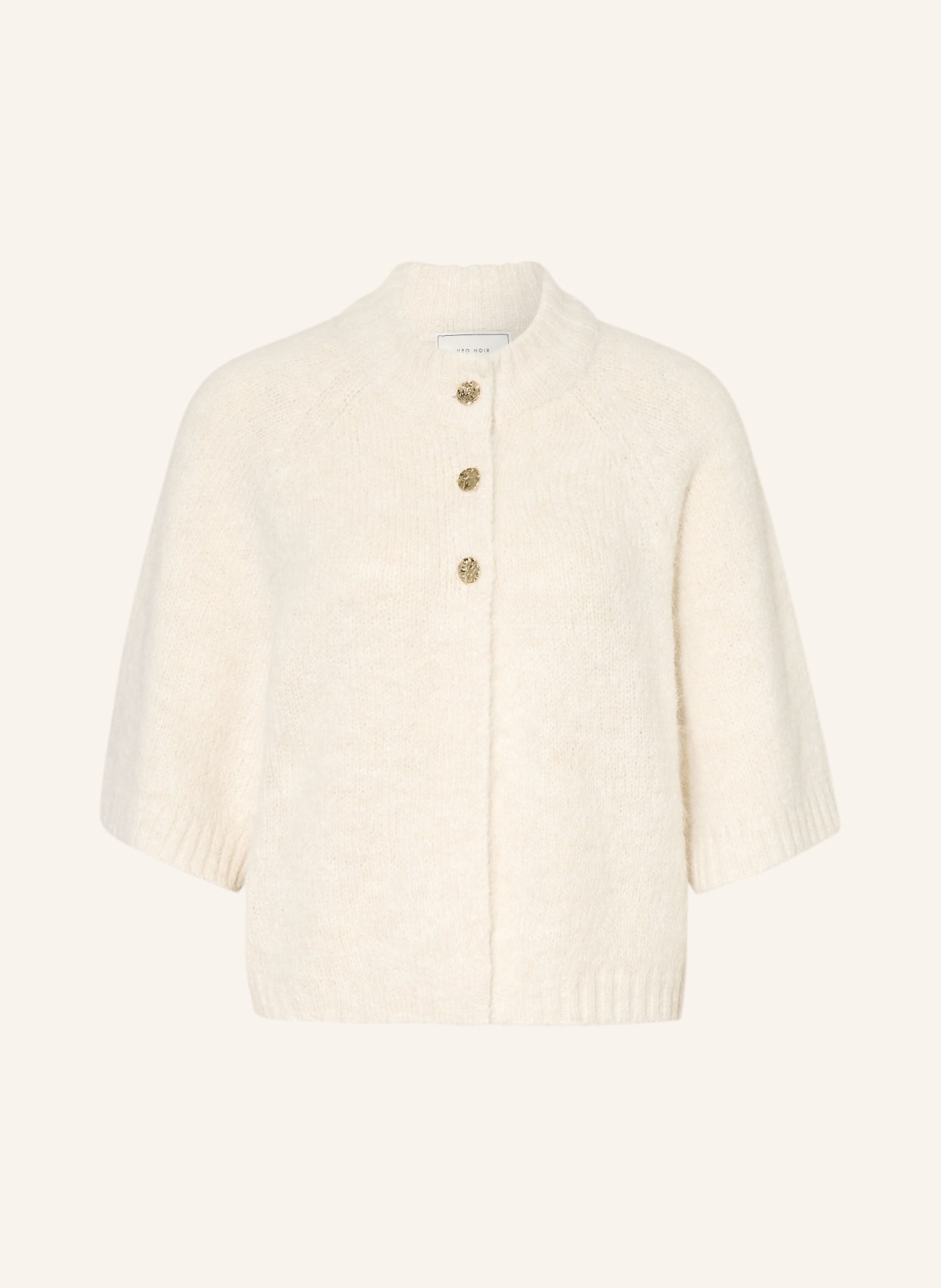 NEO NOIR BENUTA vest met 3/4-mouwen: BEIGE