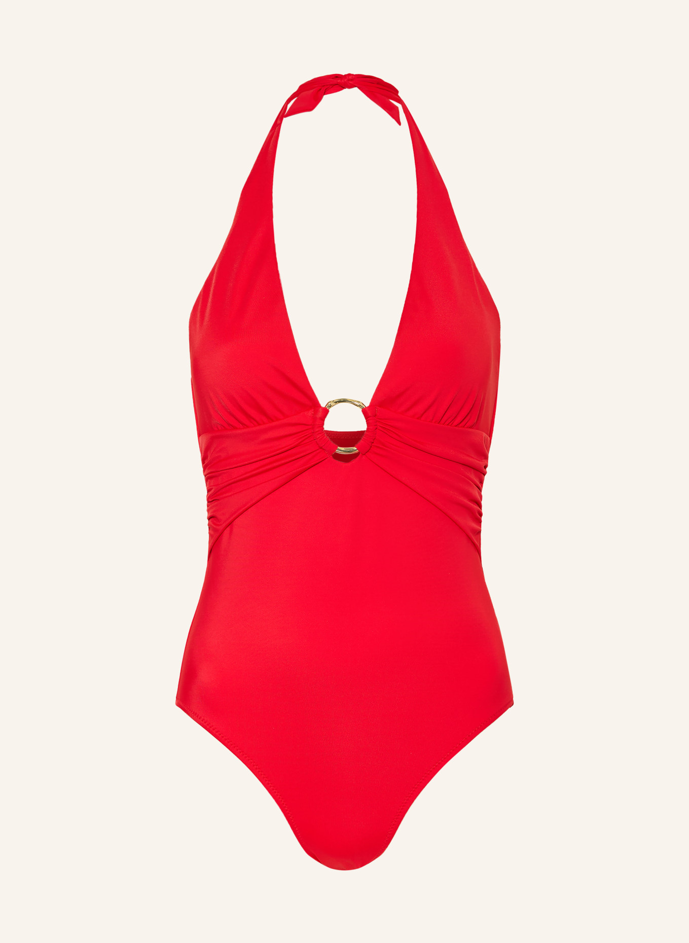 heidi klein Neckholder-Badeanzug PETALIA: ROT